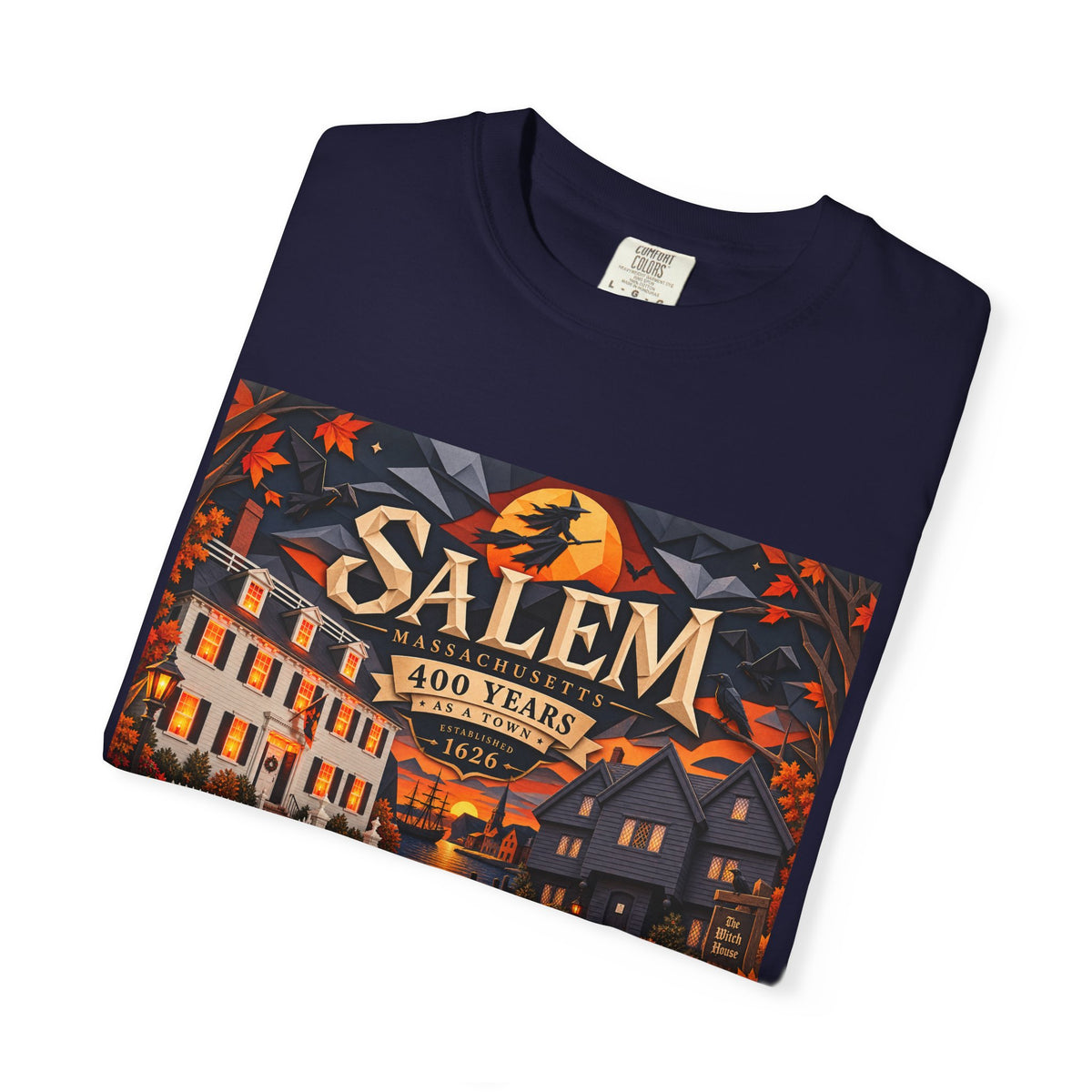 Salem 400 Forever - Unisex Garment-Dyed T-shirt