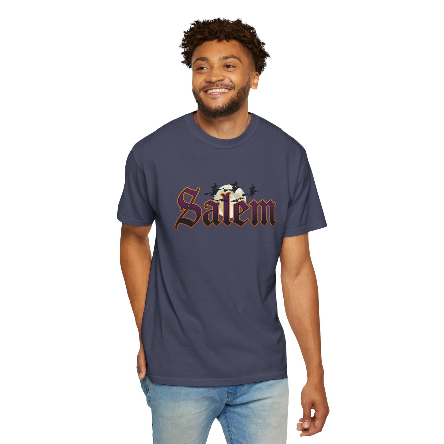 SALEM WTICHES Unisex Garment-Dyed T-shirt
