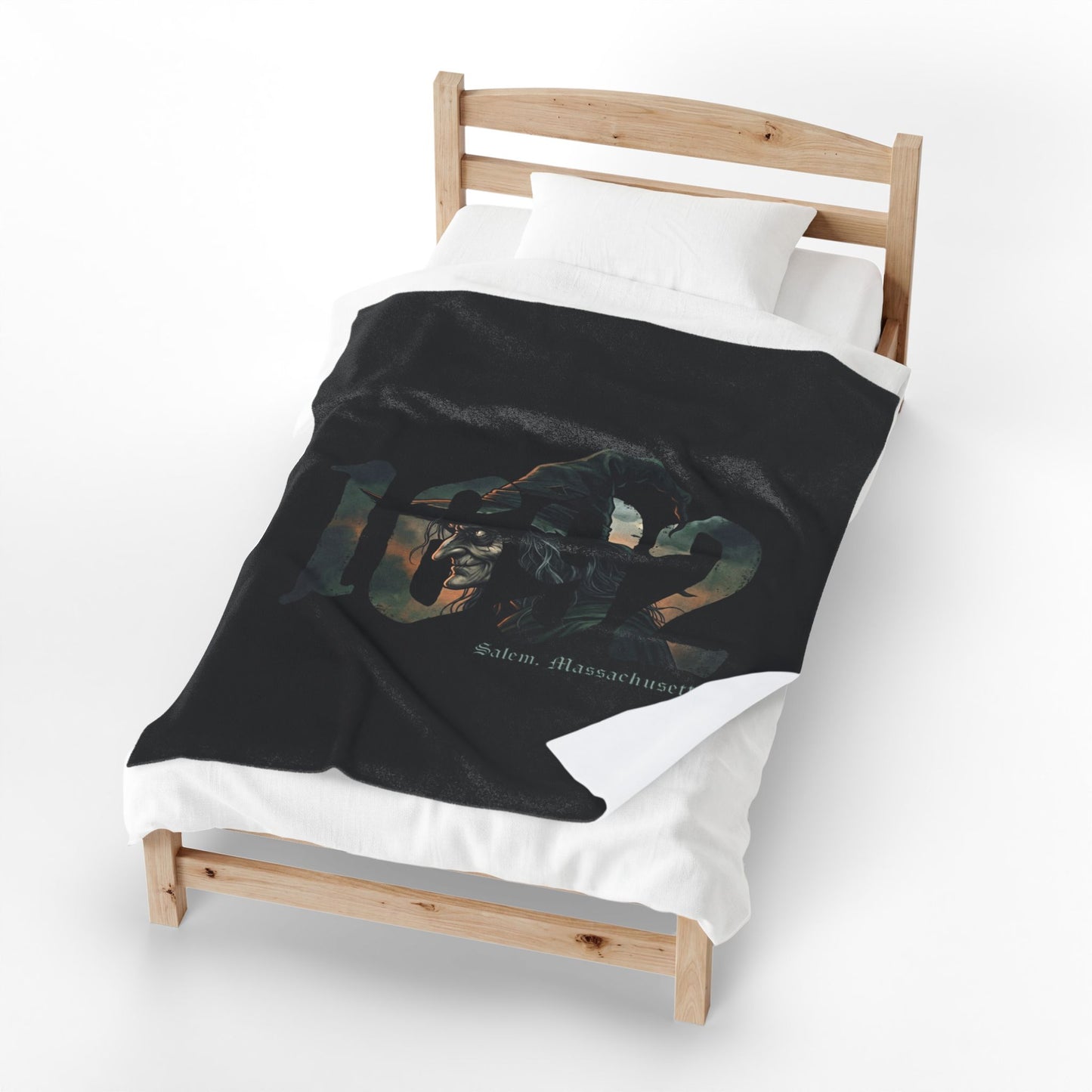 1692 WITCH Velveteen Plush Blanket