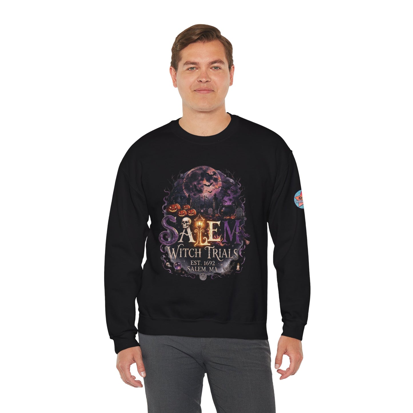 SALEM WITCH TRIALS Unisex Heavy Blend™ Crewneck Sweatshirt