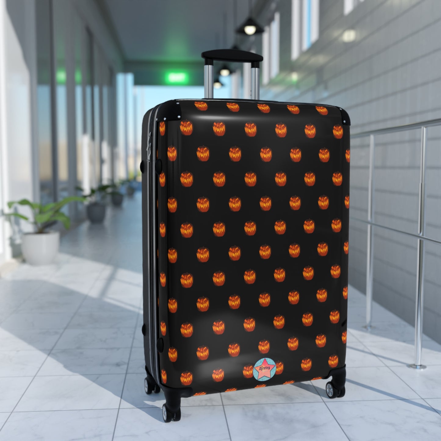 PUMPKIN MAN PRINT Suitcase