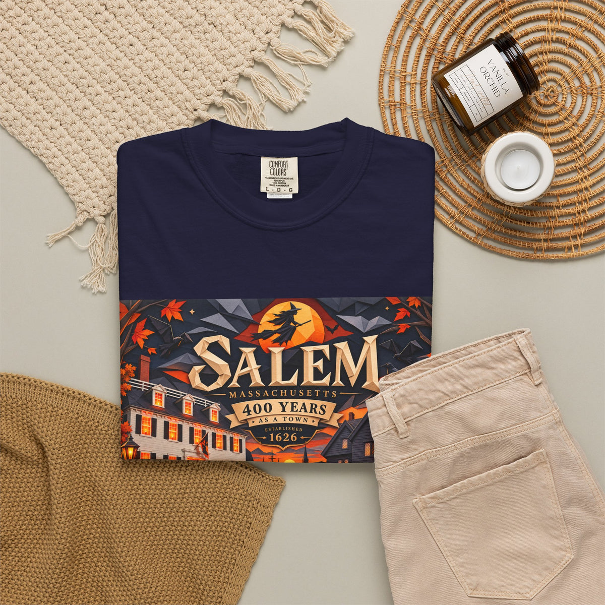 Salem 400 Forever - Unisex Garment-Dyed T-shirt