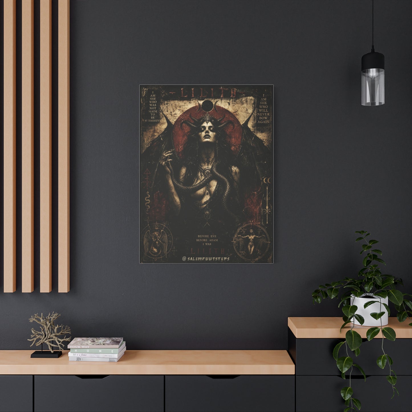 Lilith Matte Canvas, Stretched, 1.25"