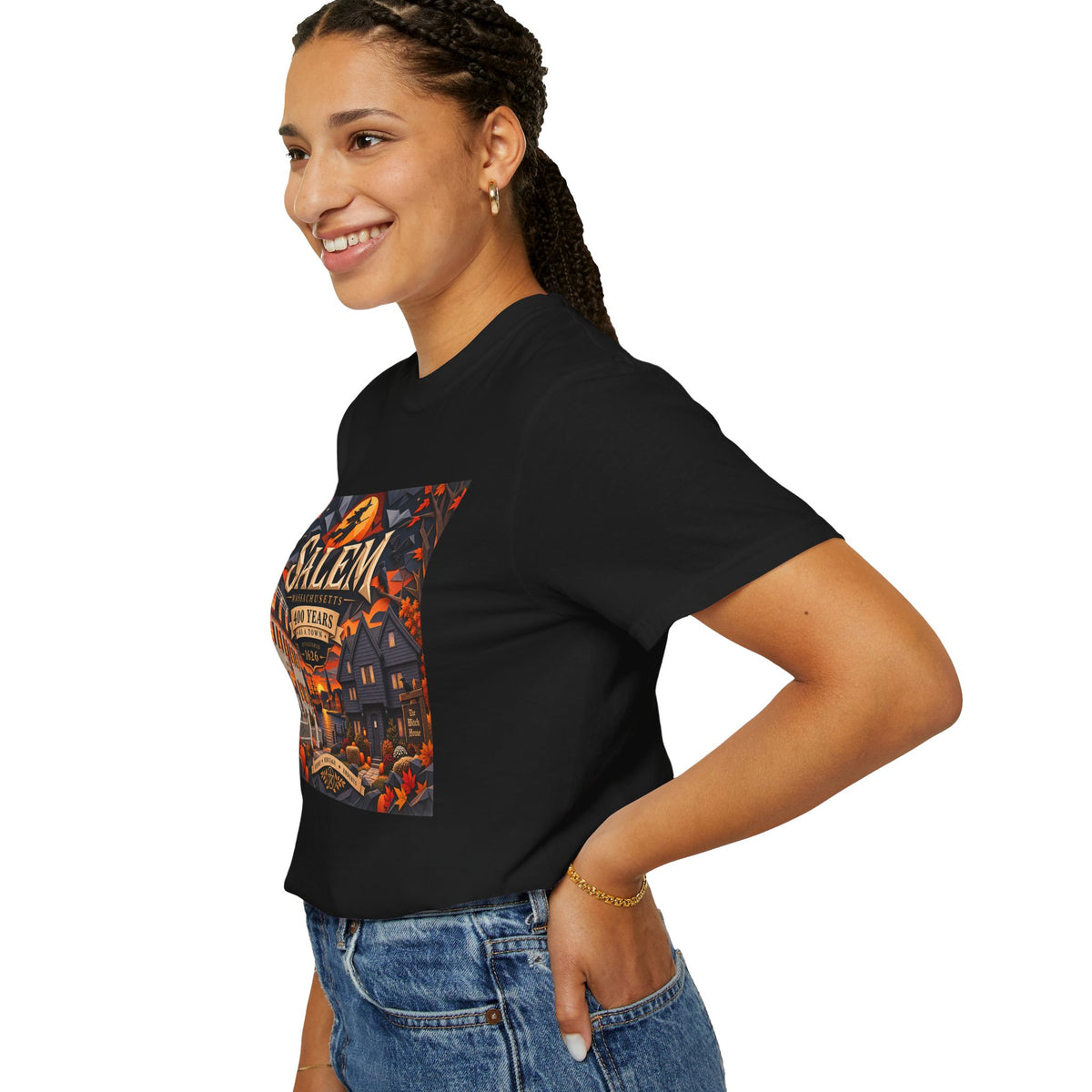 Salem 400 Forever - Unisex Garment-Dyed T-shirt