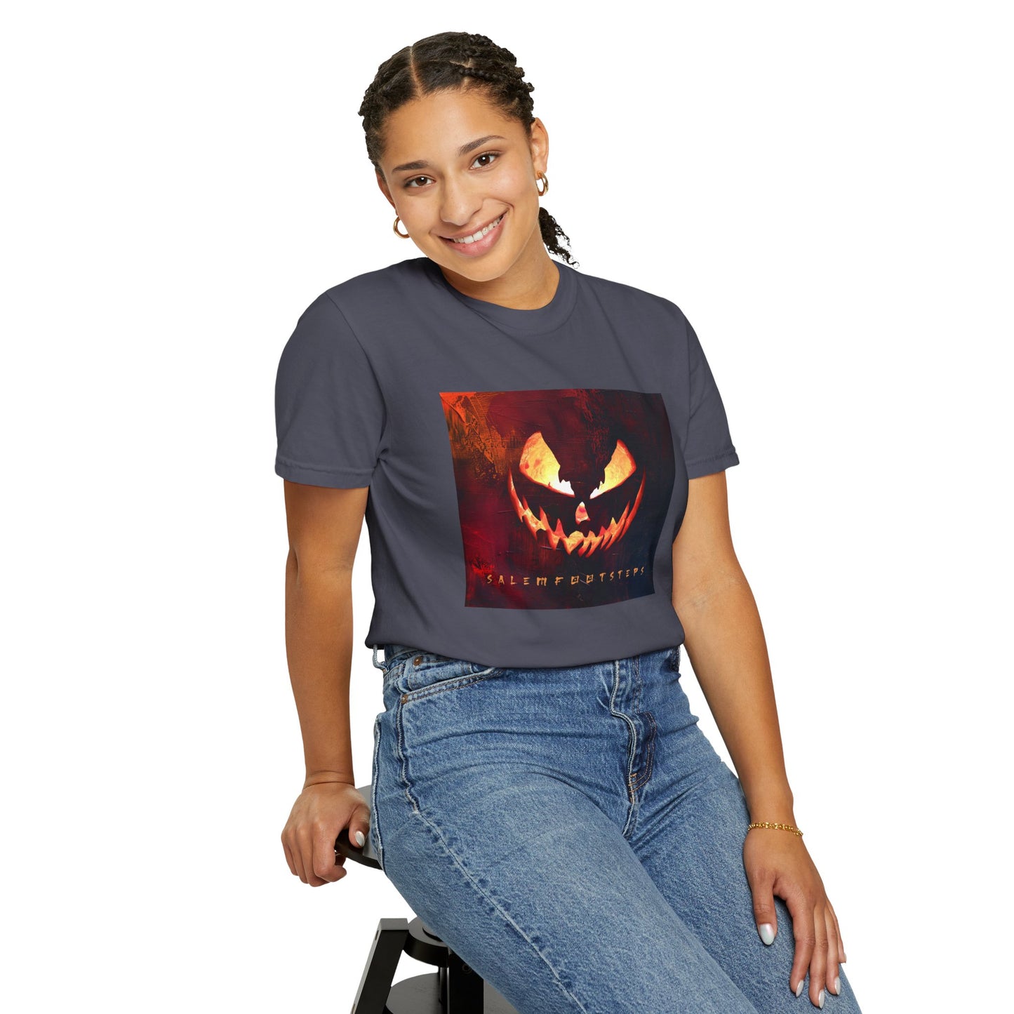 SUNSET PUMPKIN Unisex Garment-Dyed T-shirt