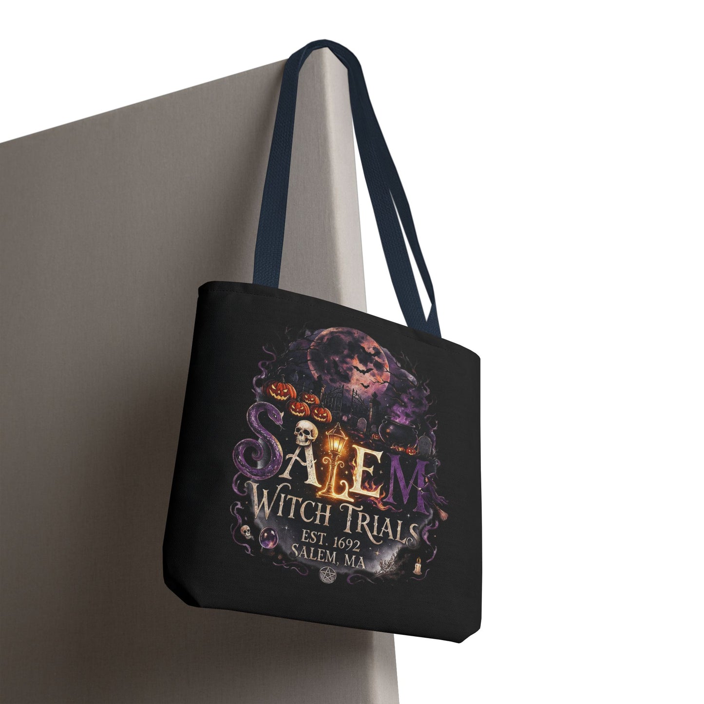 SALEM WITCH TRIALS Tote Bag (AOP)