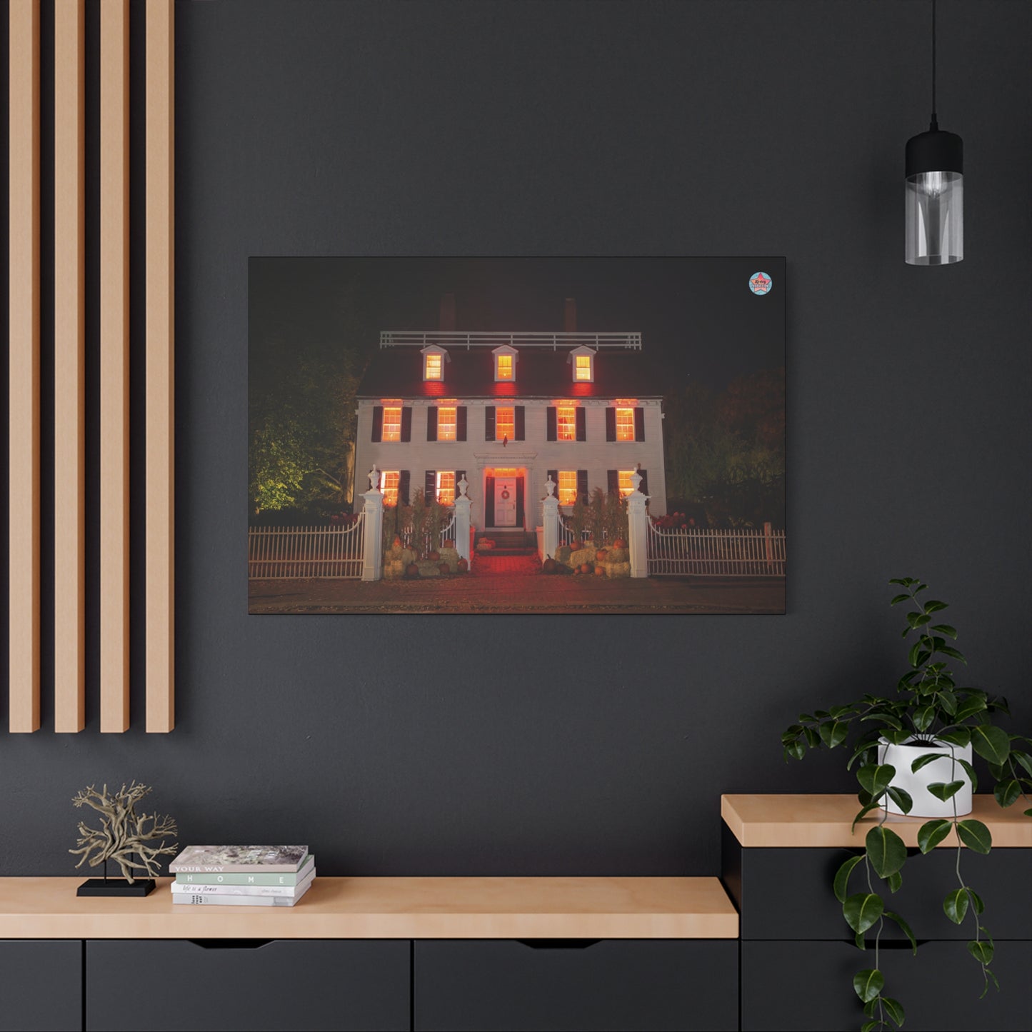 Allison's House - Ropes Mansion 1 Matte Canvas, Stretched, 1.25"
