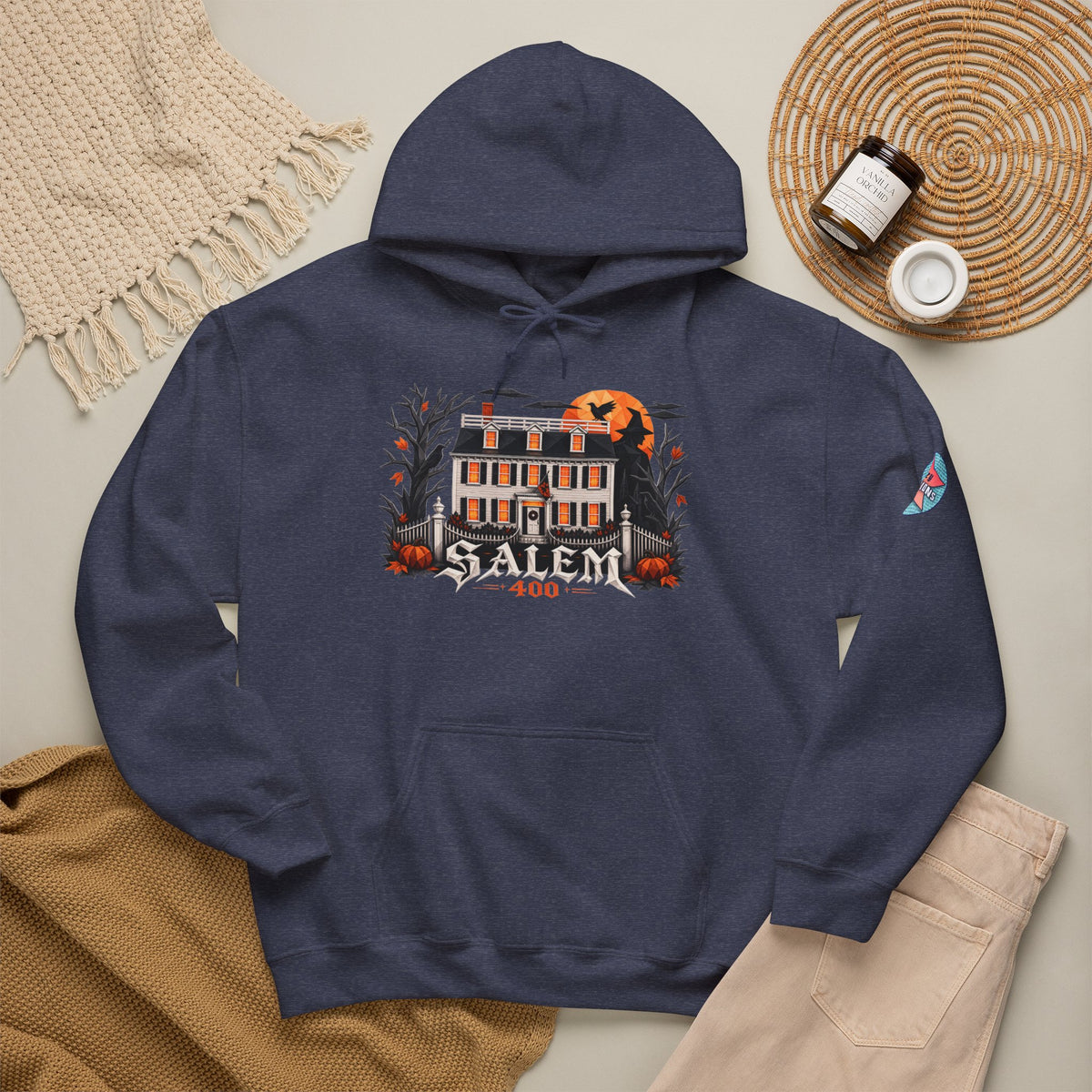 Salem 400 Ropes Mansion - Unisex Heavy Blend™ Hooded Sweatshirt