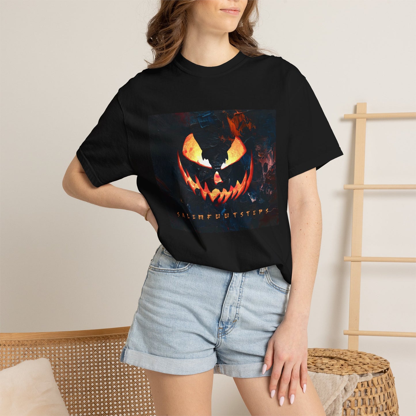 MIDNIGHT PUMPKIN Unisex Garment-Dyed T-shirt