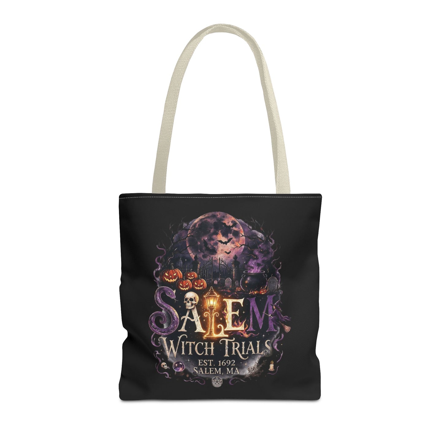 SALEM WITCH TRIALS Tote Bag (AOP)
