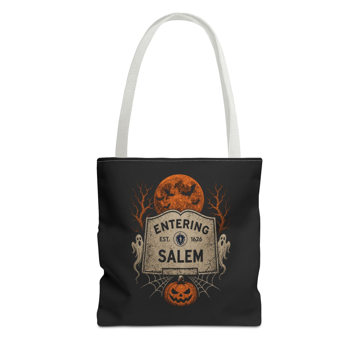 Halloween Entering Salem Tote Bag (AOP)