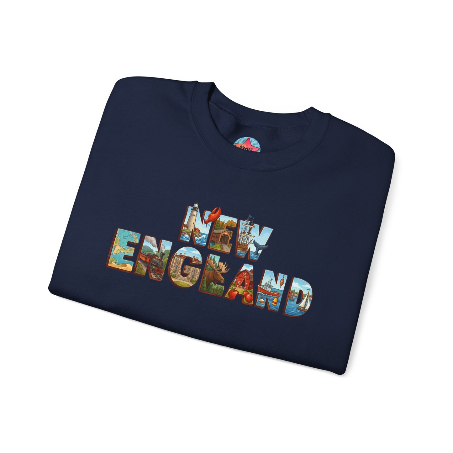 NEW ENGLAND Unisex Heavy Blend™ Crewneck Sweatshirt