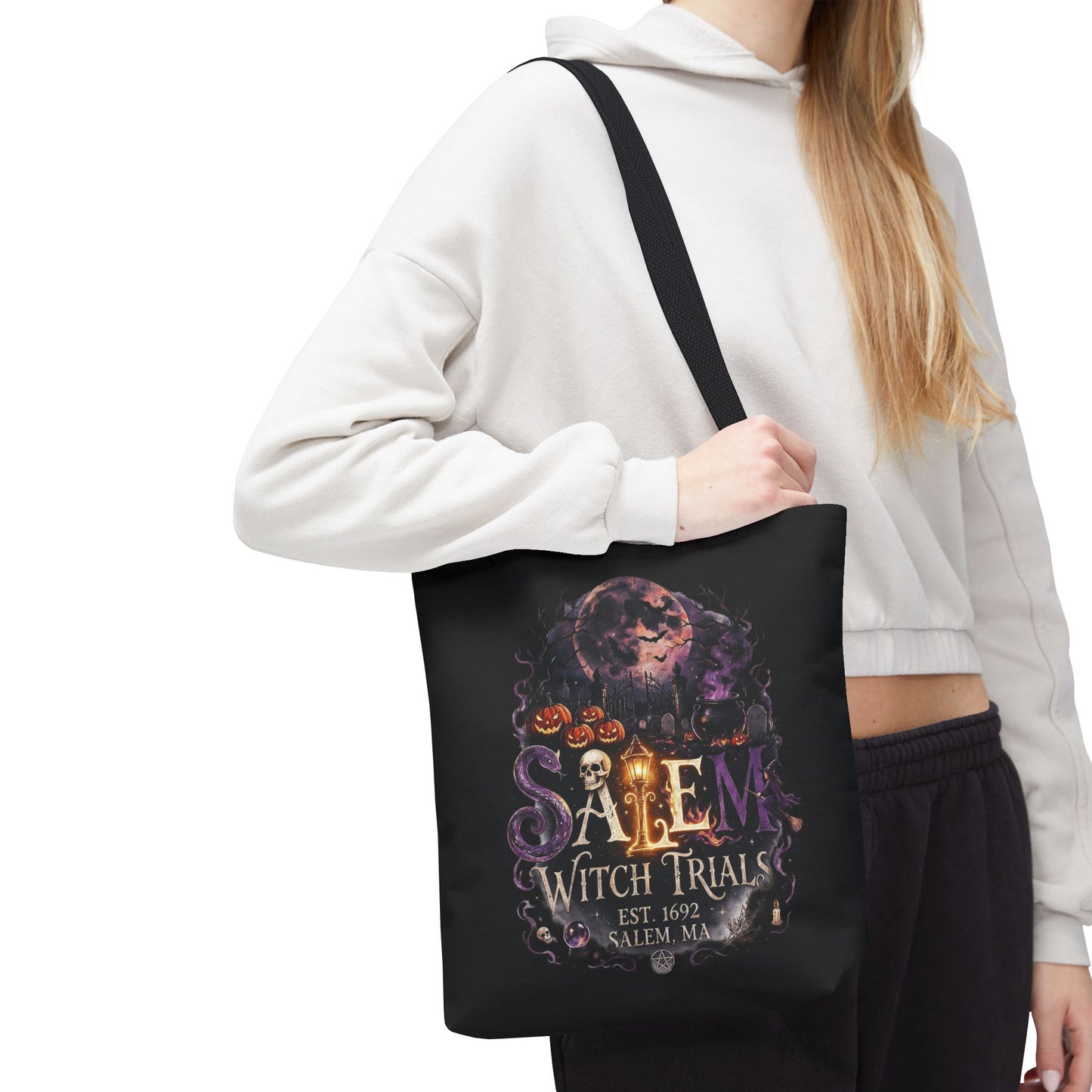 SALEM WITCH TRIALS Tote Bag (AOP)