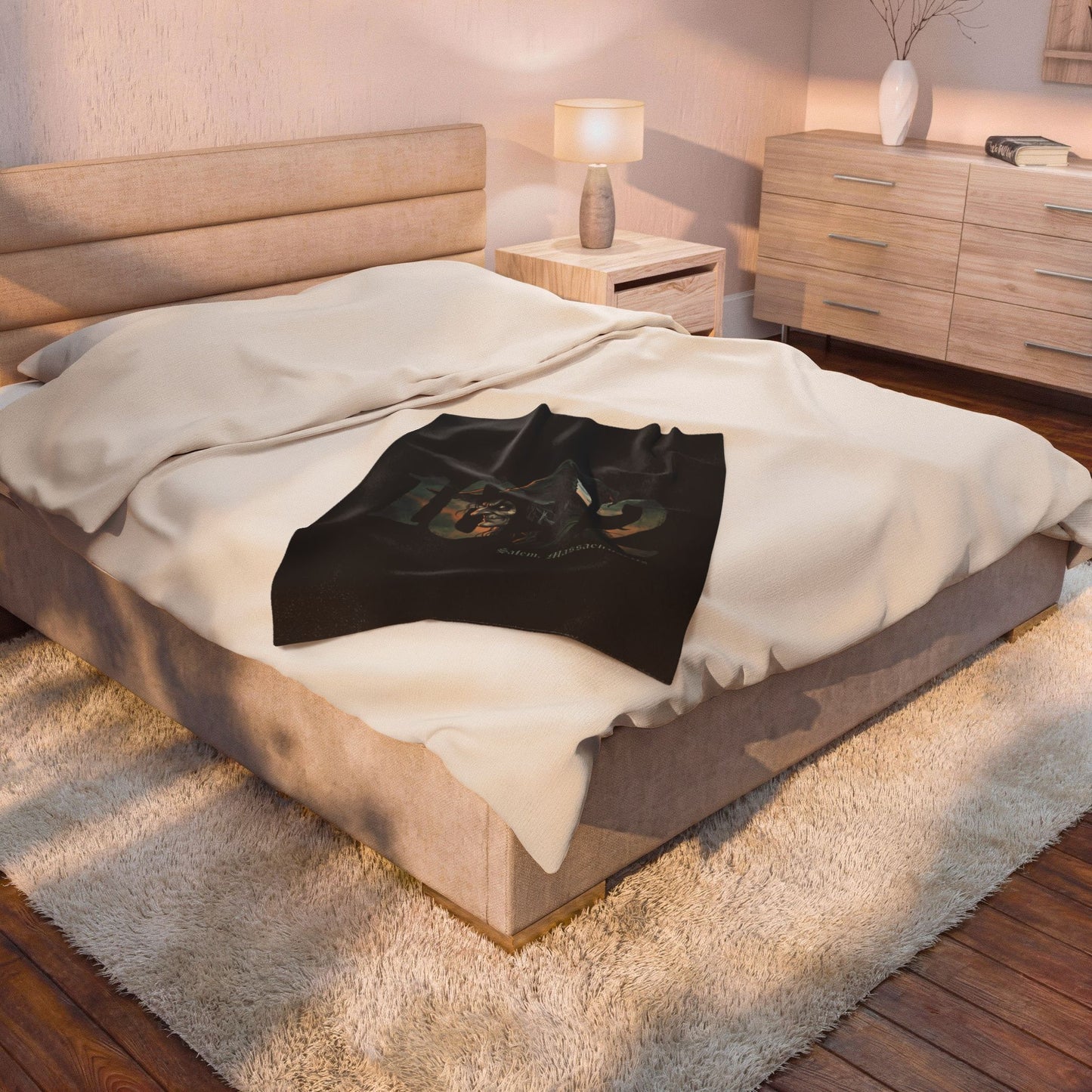 1692 WITCH Velveteen Plush Blanket