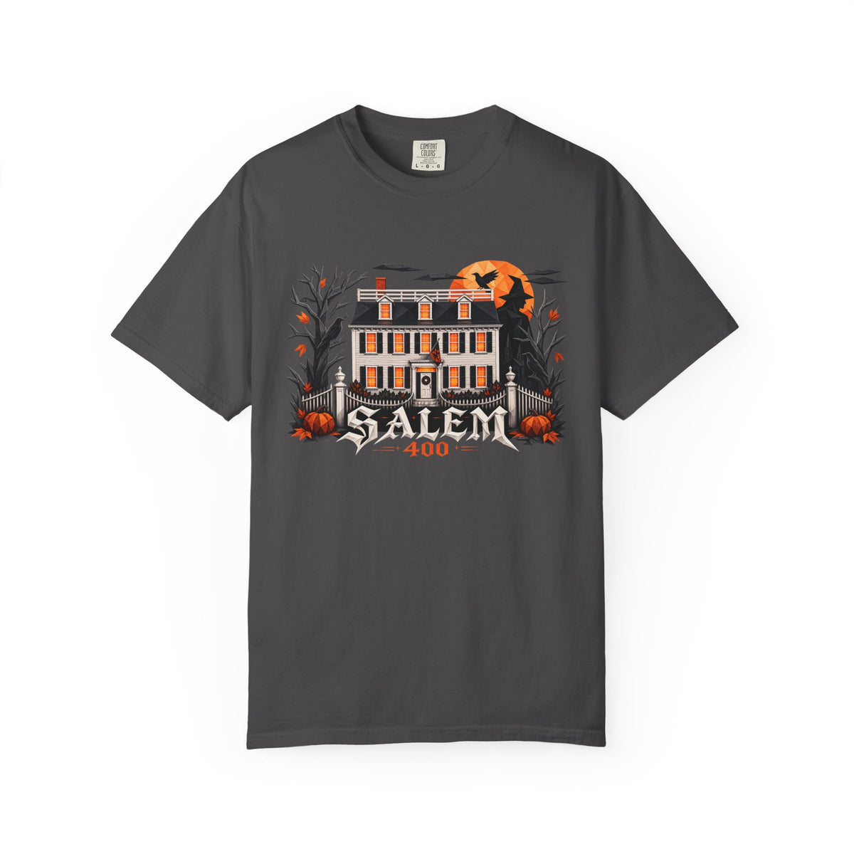 Salem 400 Ropes Mansion - Unisex Garment-Dyed T-shirt