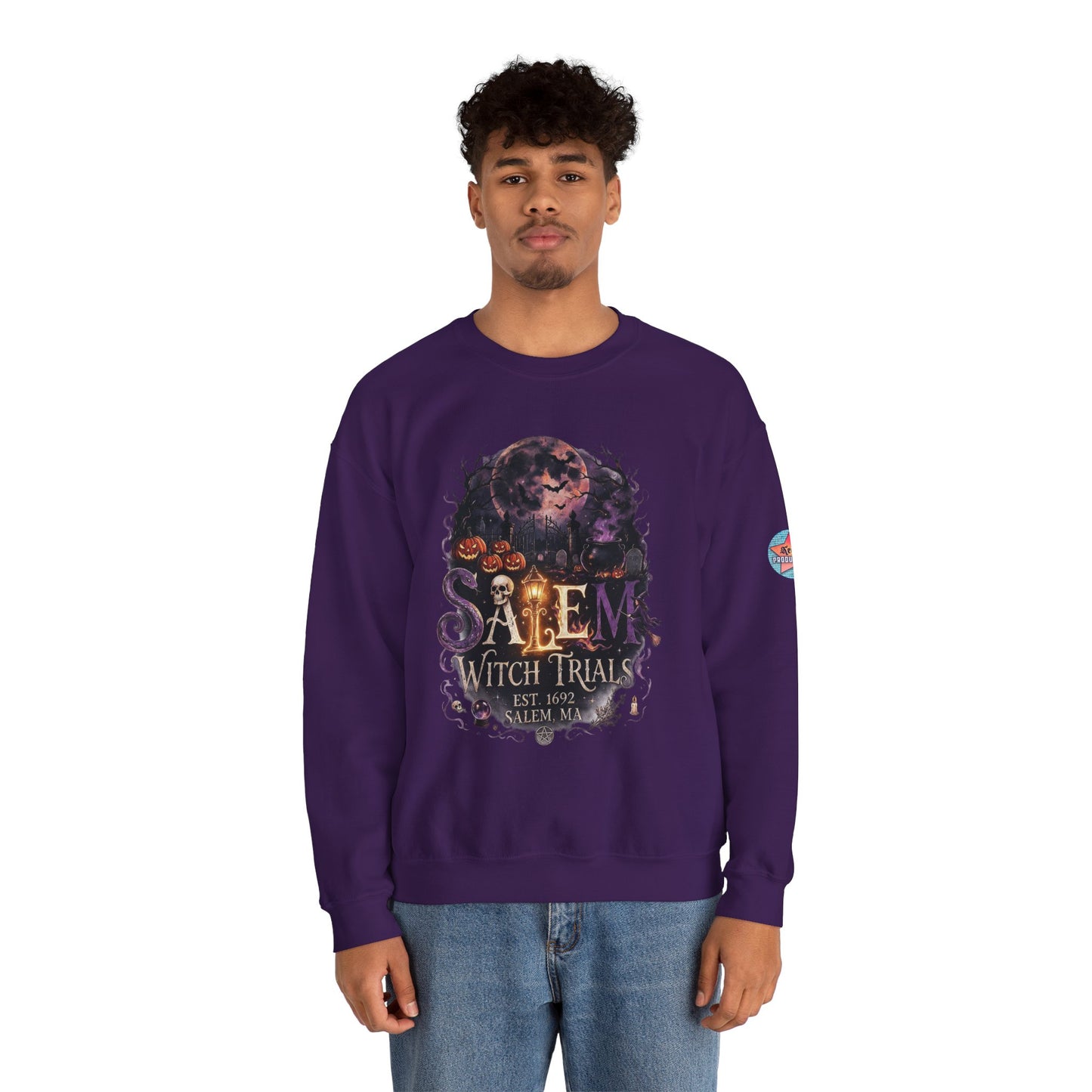 SALEM WITCH TRIALS Unisex Heavy Blend™ Crewneck Sweatshirt