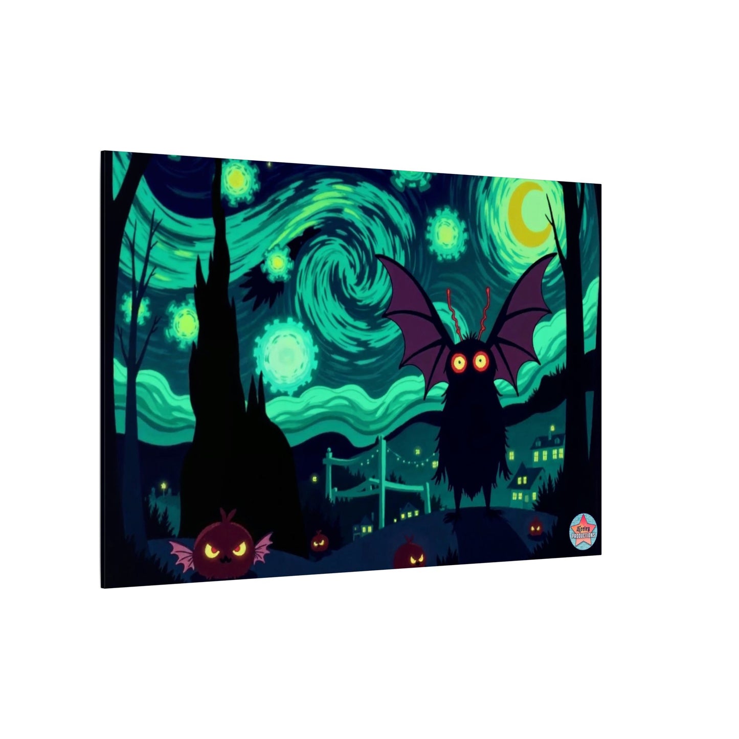 Mothy Night Canvas (Multi-Size)