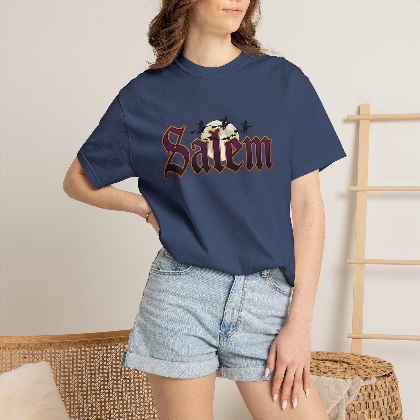 SALEM WTICHES Unisex Garment-Dyed T-shirt