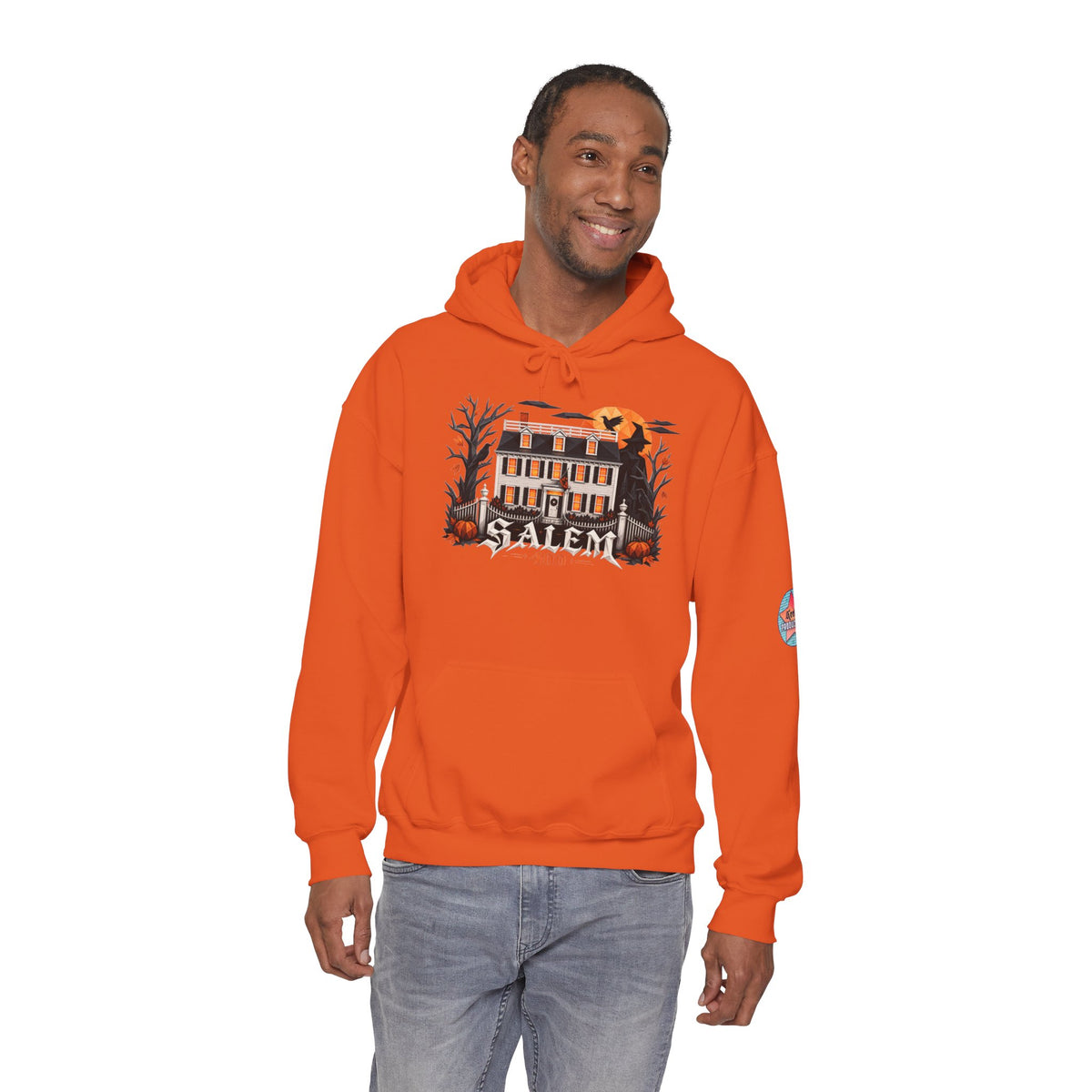 Salem 400 Ropes Mansion - Unisex Heavy Blend™ Hooded Sweatshirt