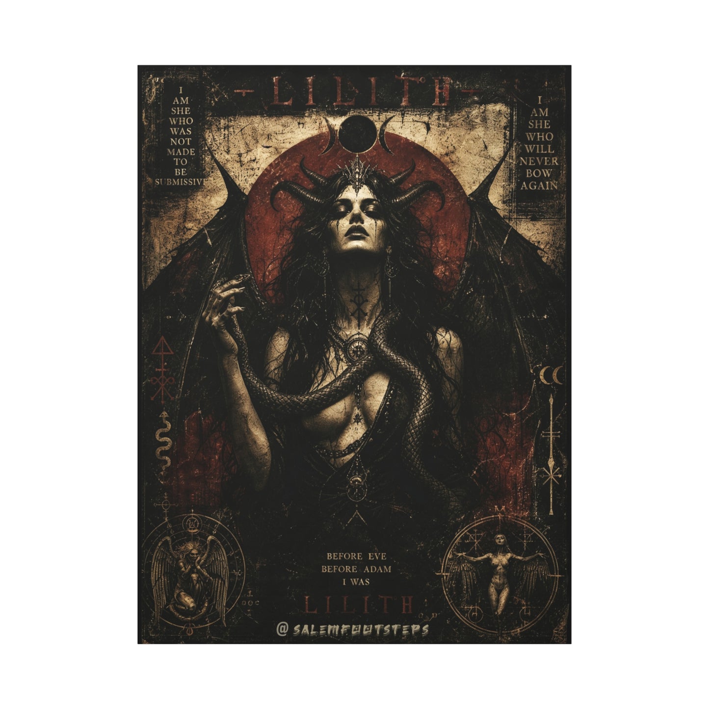 Lilith Matte Canvas, Stretched, 1.25"