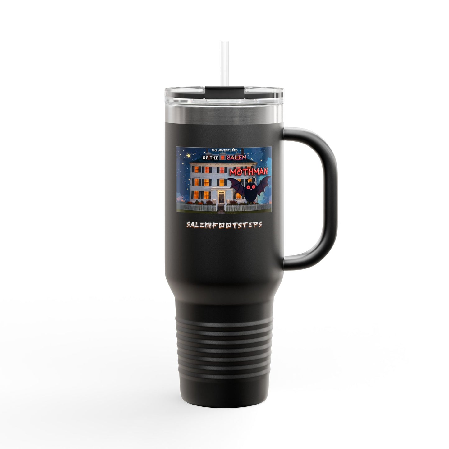 Salem Mothman Insulated Travel Mug, 40oz