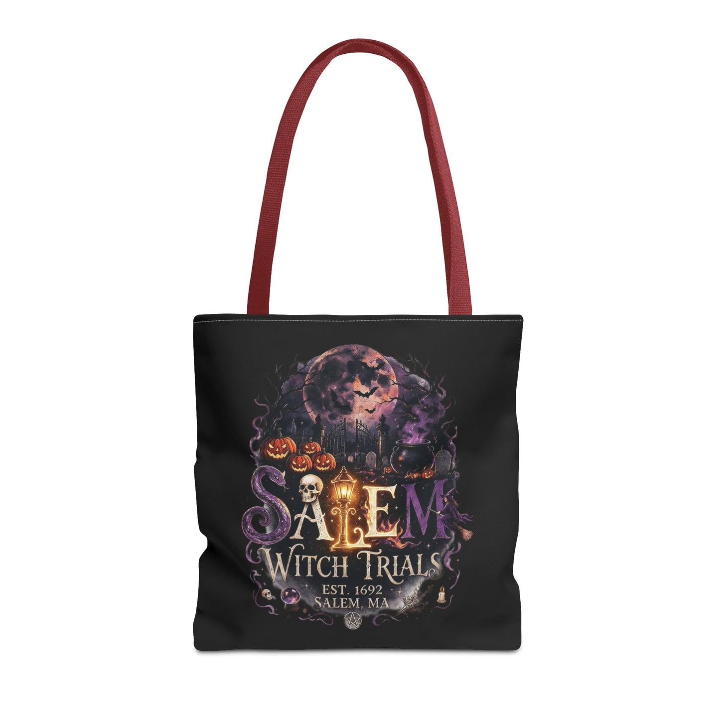 SALEM WITCH TRIALS Tote Bag (AOP)