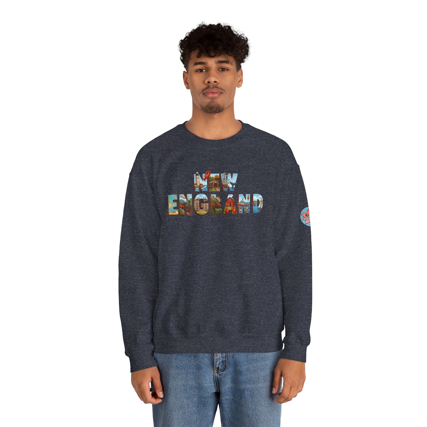 NEW ENGLAND Unisex Heavy Blend™ Crewneck Sweatshirt
