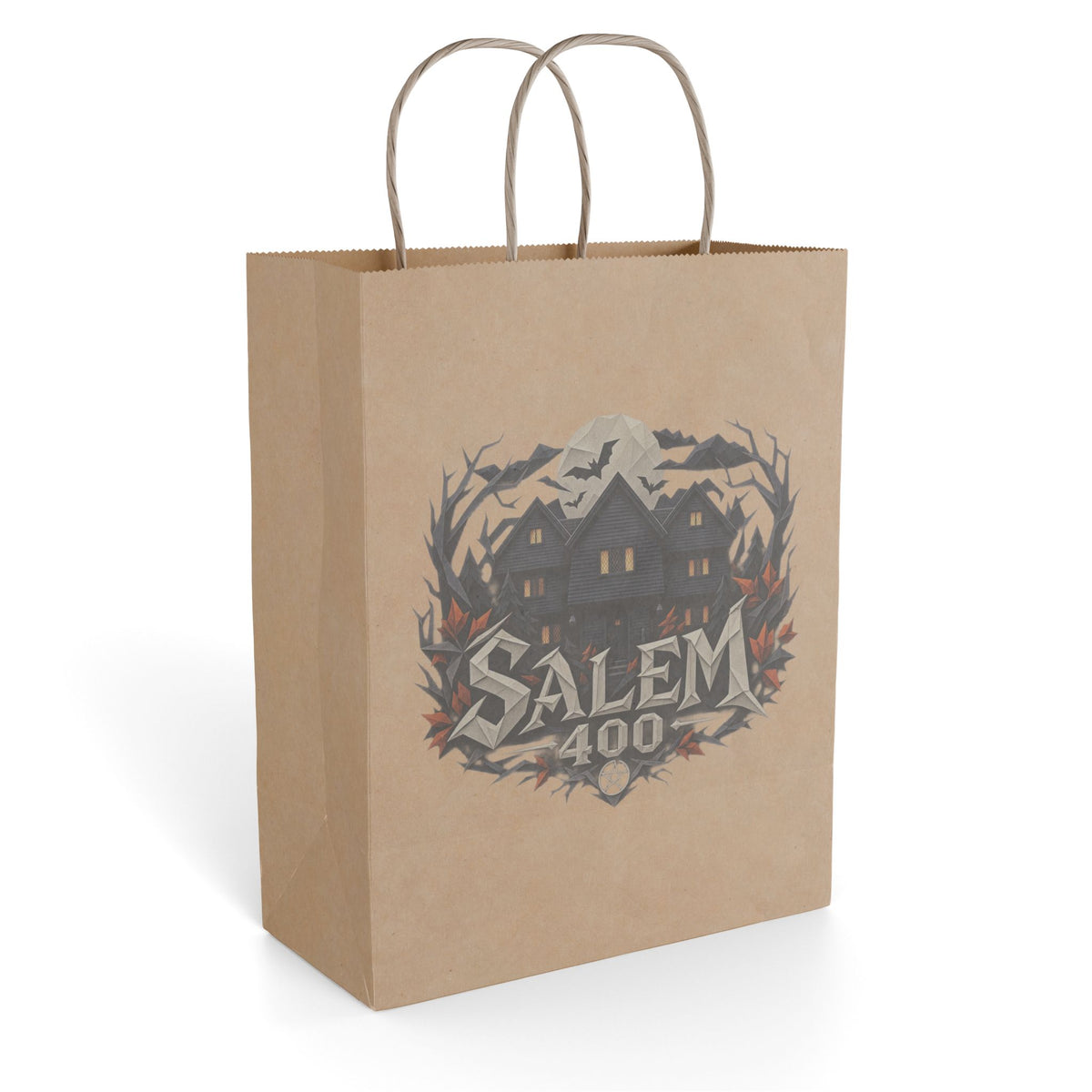 SALEM 400 WITCH HOUSE Paper Gift Bag
