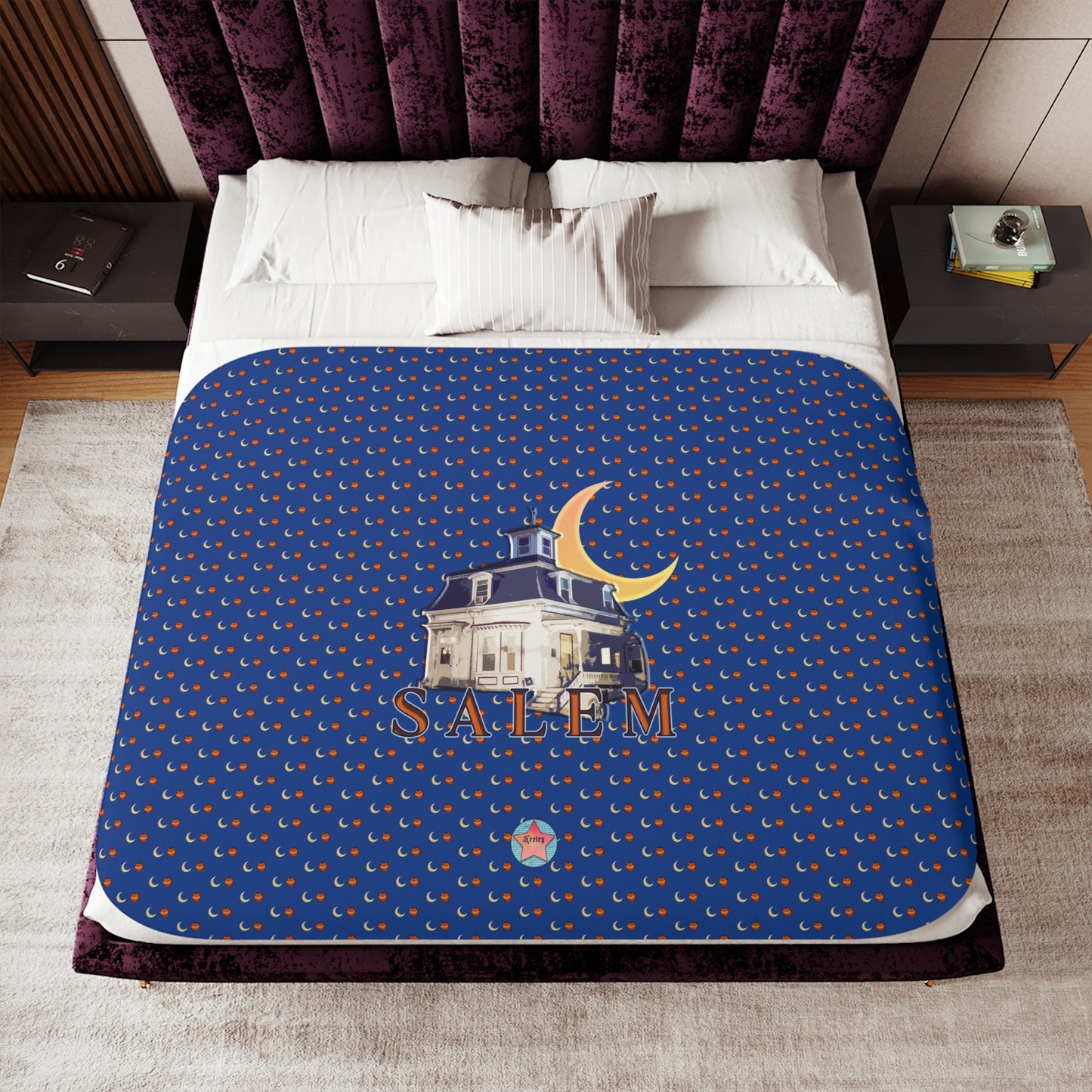 SALEM HOUSE Sherpa Blanket