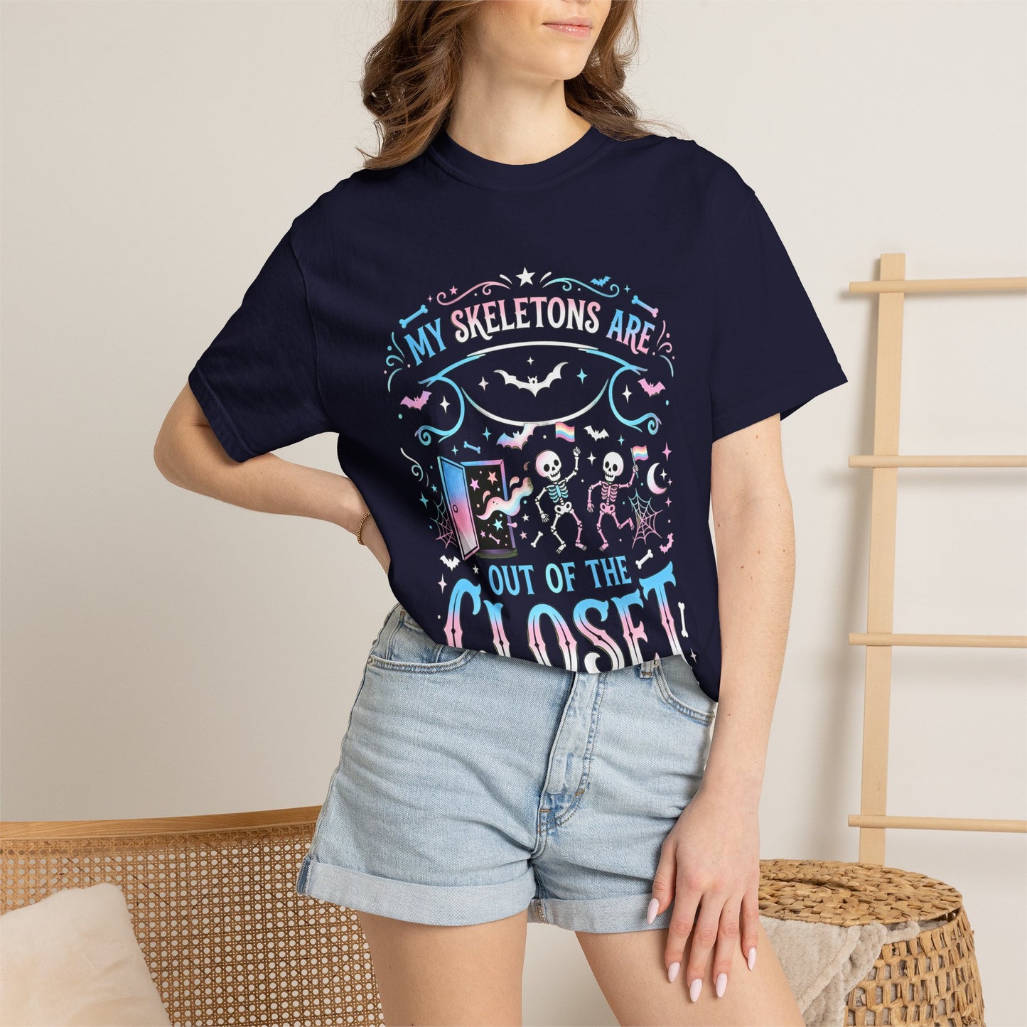 TRANS PRIDE Unisex Garment-Dyed T-shirt