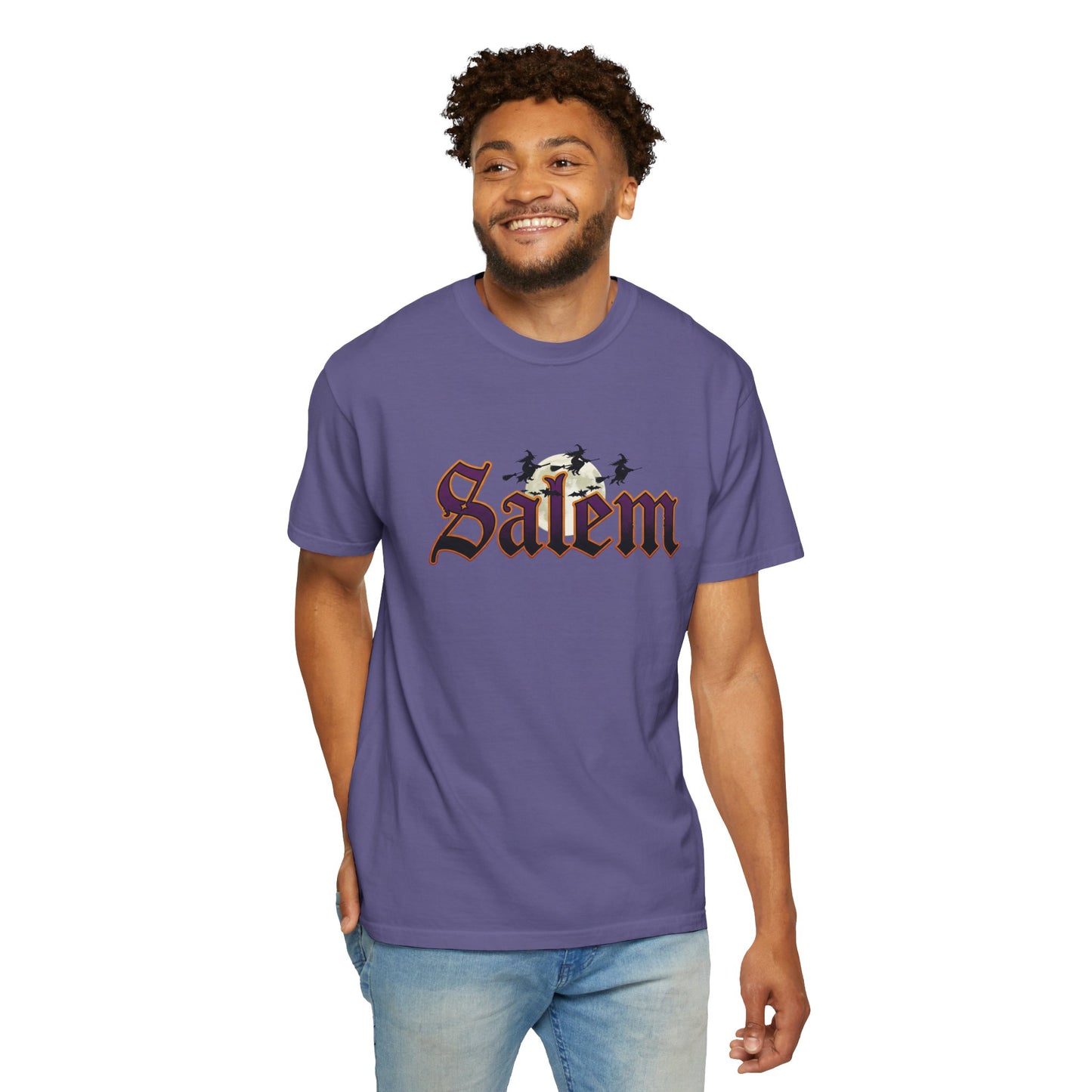 SALEM WTICHES Unisex Garment-Dyed T-shirt