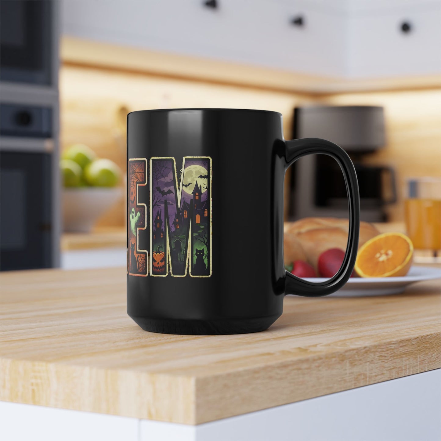 SALEM Spooky Black Mug (11oz, 15oz)