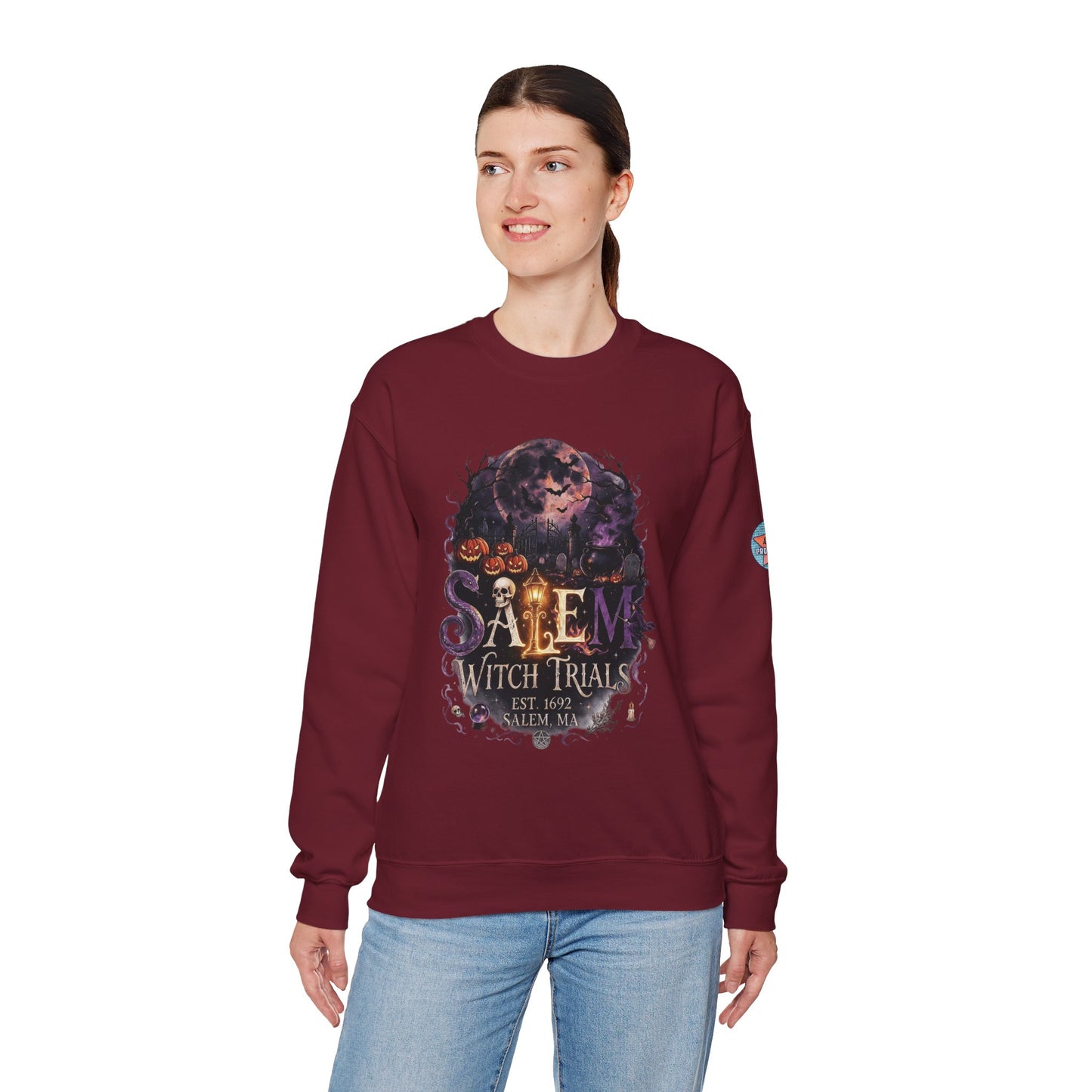 SALEM WITCH TRIALS Unisex Heavy Blend™ Crewneck Sweatshirt