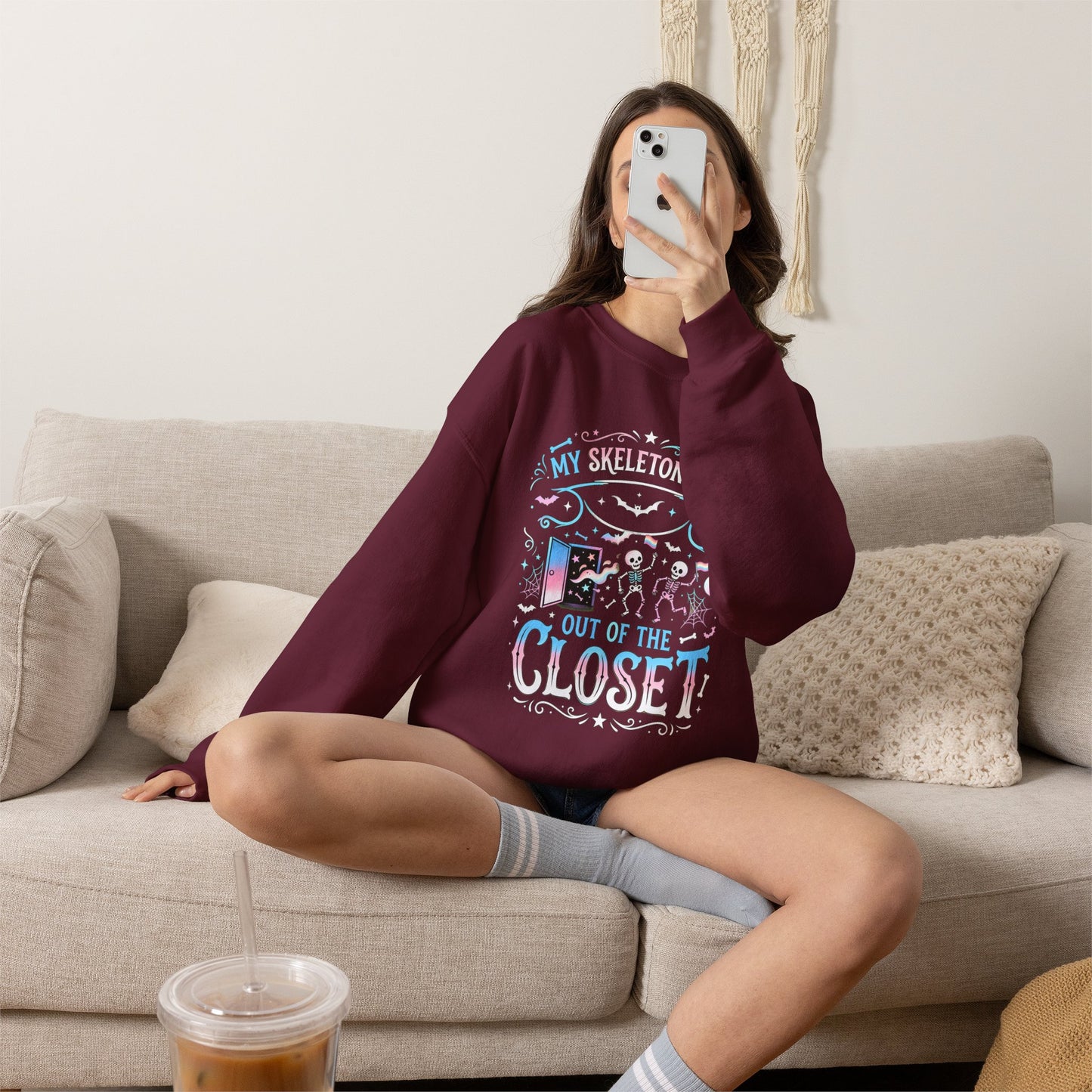 TRANS PRIDE Unisex Heavy Blend™ Crewneck Sweatshirt