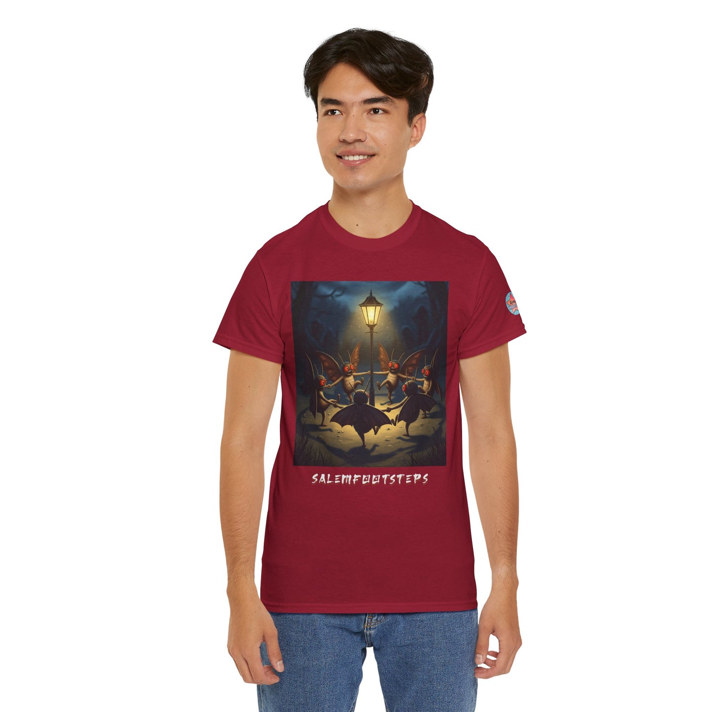 Mothman Lamp Celebration Tee (Mult Colors)