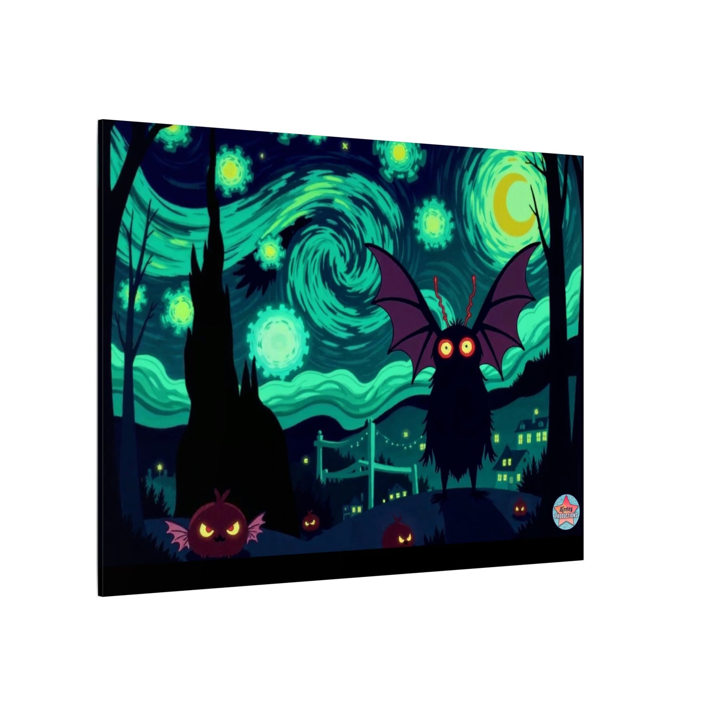 Mothy Night Canvas (Multi-Size)