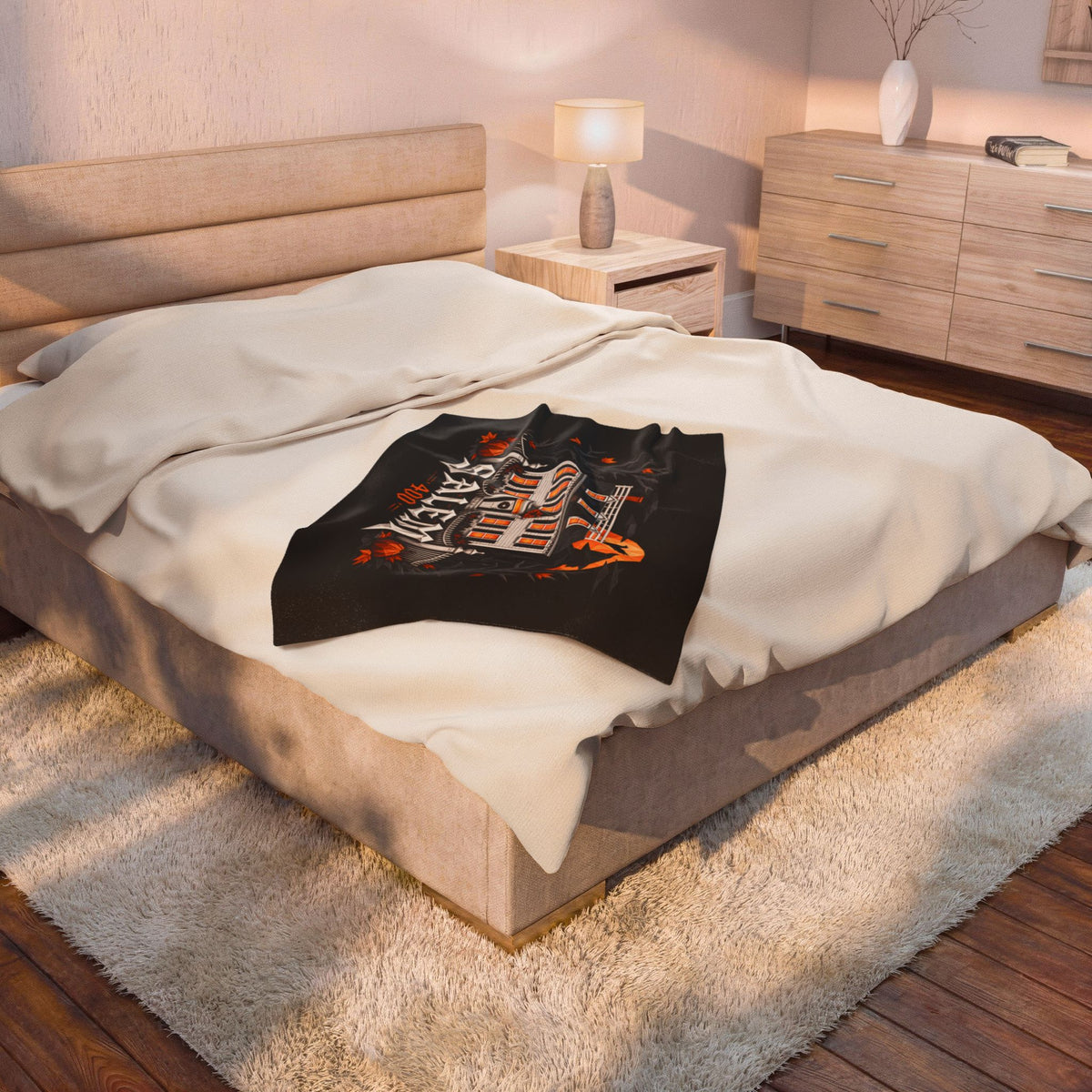 Salem 400 Ropes Mansion - Velveteen Plush Blanket