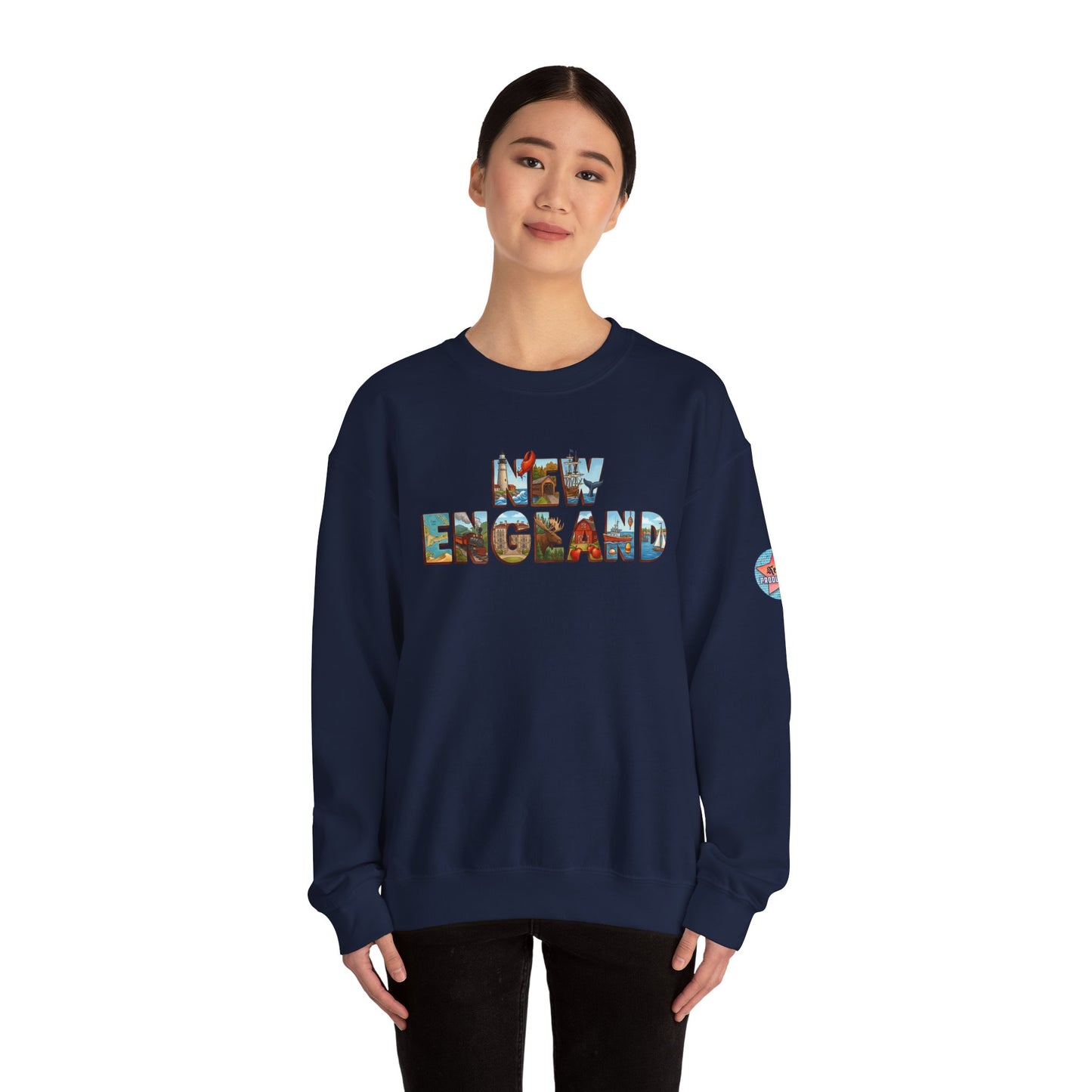 NEW ENGLAND Unisex Heavy Blend™ Crewneck Sweatshirt