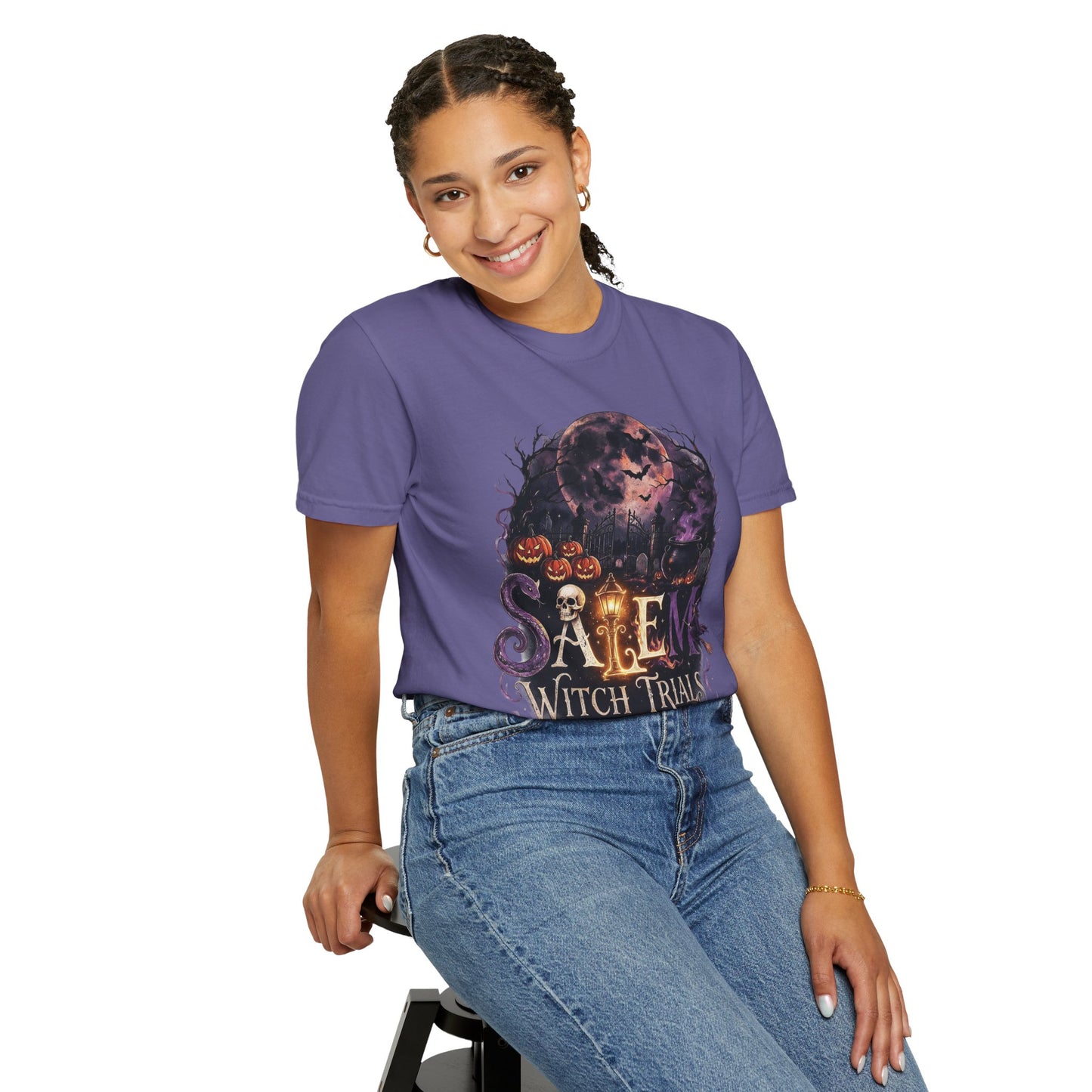 SALEM WITCH TRIALS Unisex Garment-Dyed T-shirt
