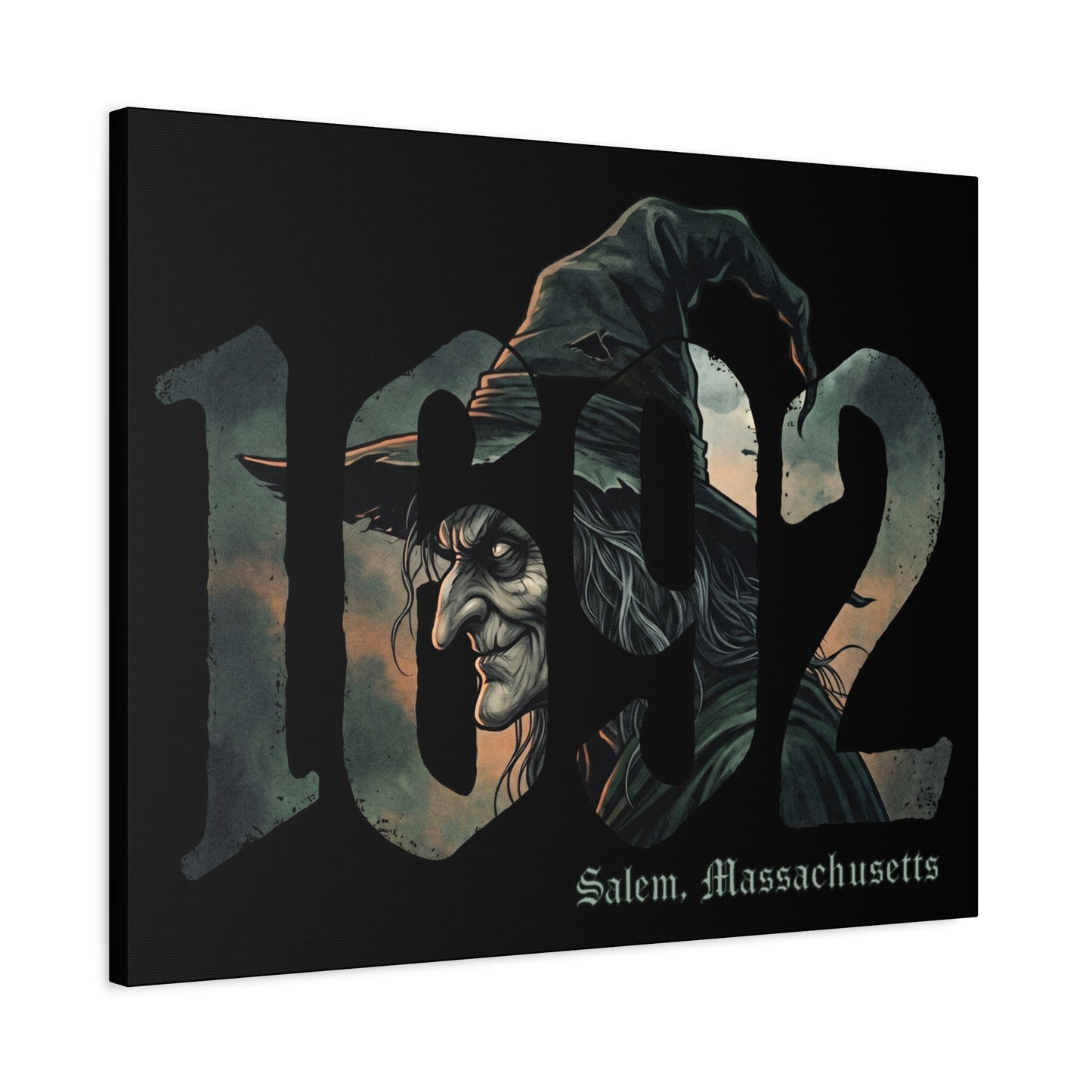 1692 Witch Matte Canvas, Stretched, 1.25"