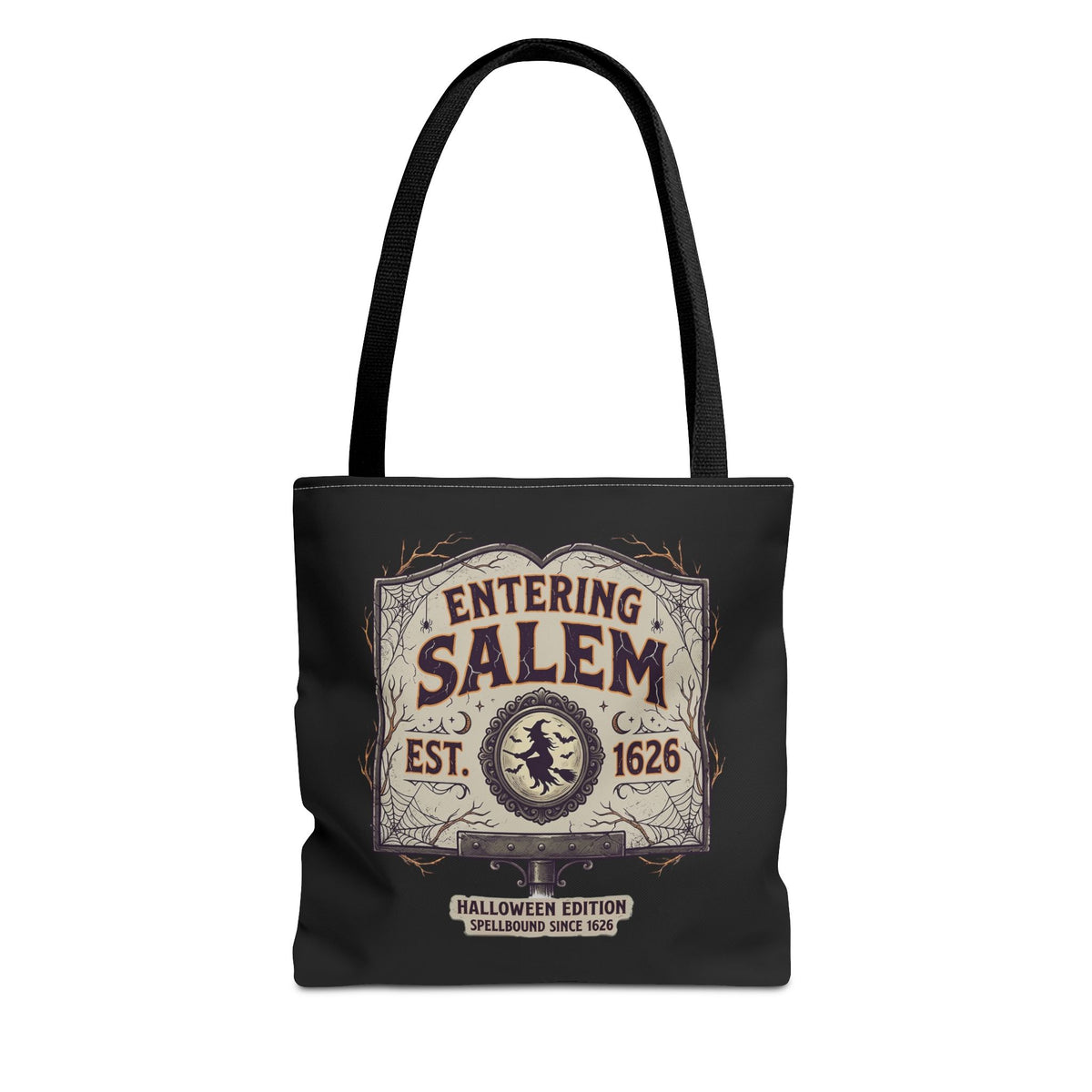 Spooky Entering Salem Tote Bag (AOP)