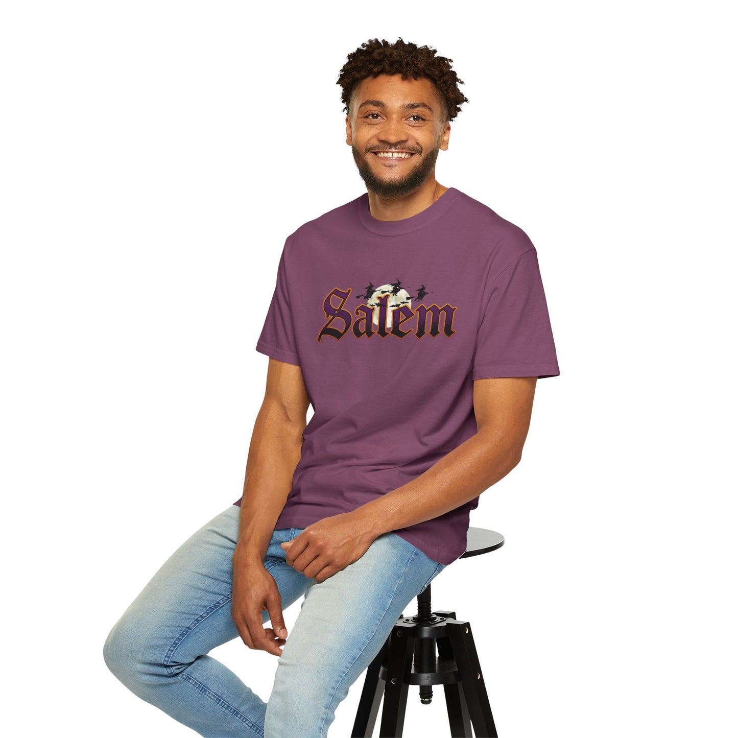 SALEM WTICHES Unisex Garment-Dyed T-shirt