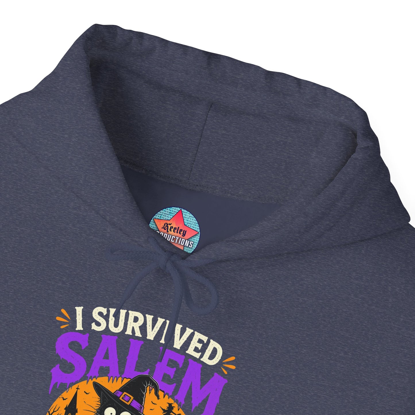 Survived Salem Cat - Unisex Heavy Blend™ Hooded Sweatshirt