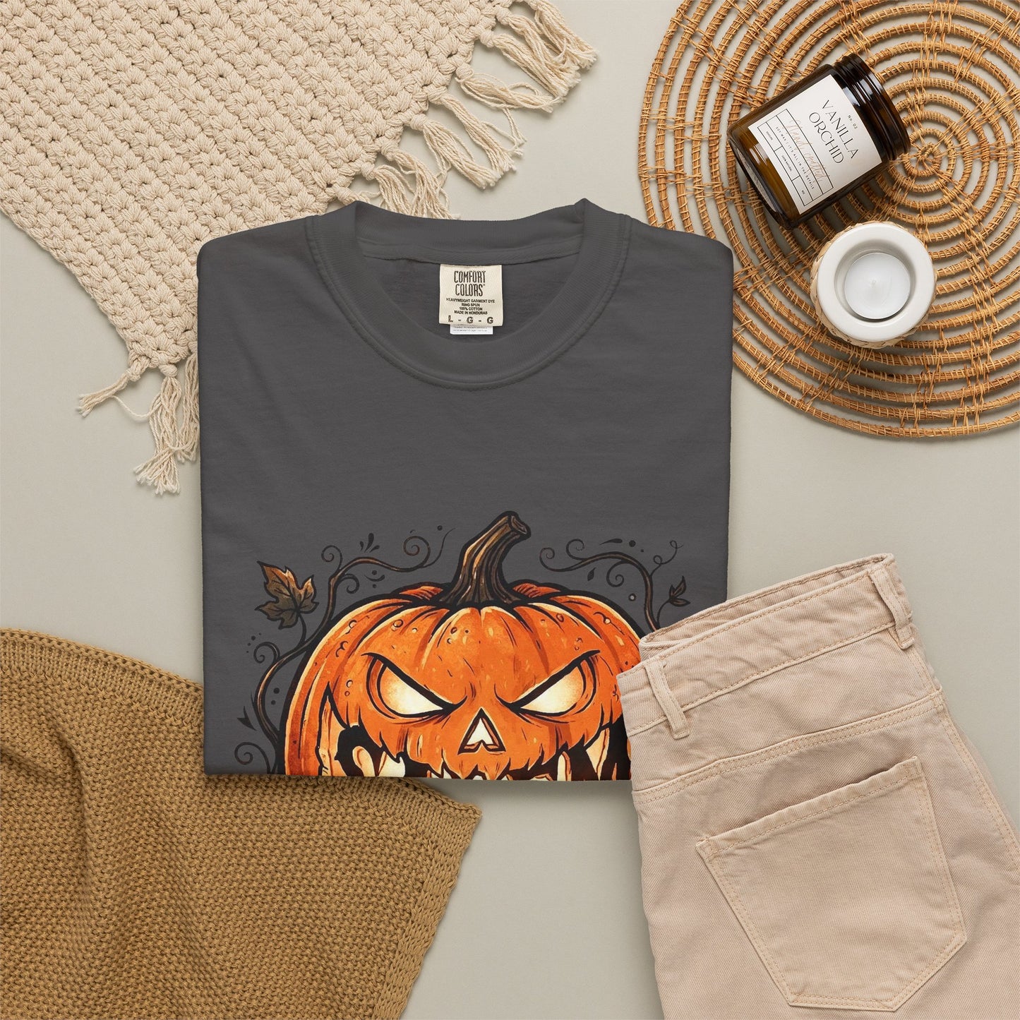 SALEM SMILE Unisex Garment-Dyed T-shirt