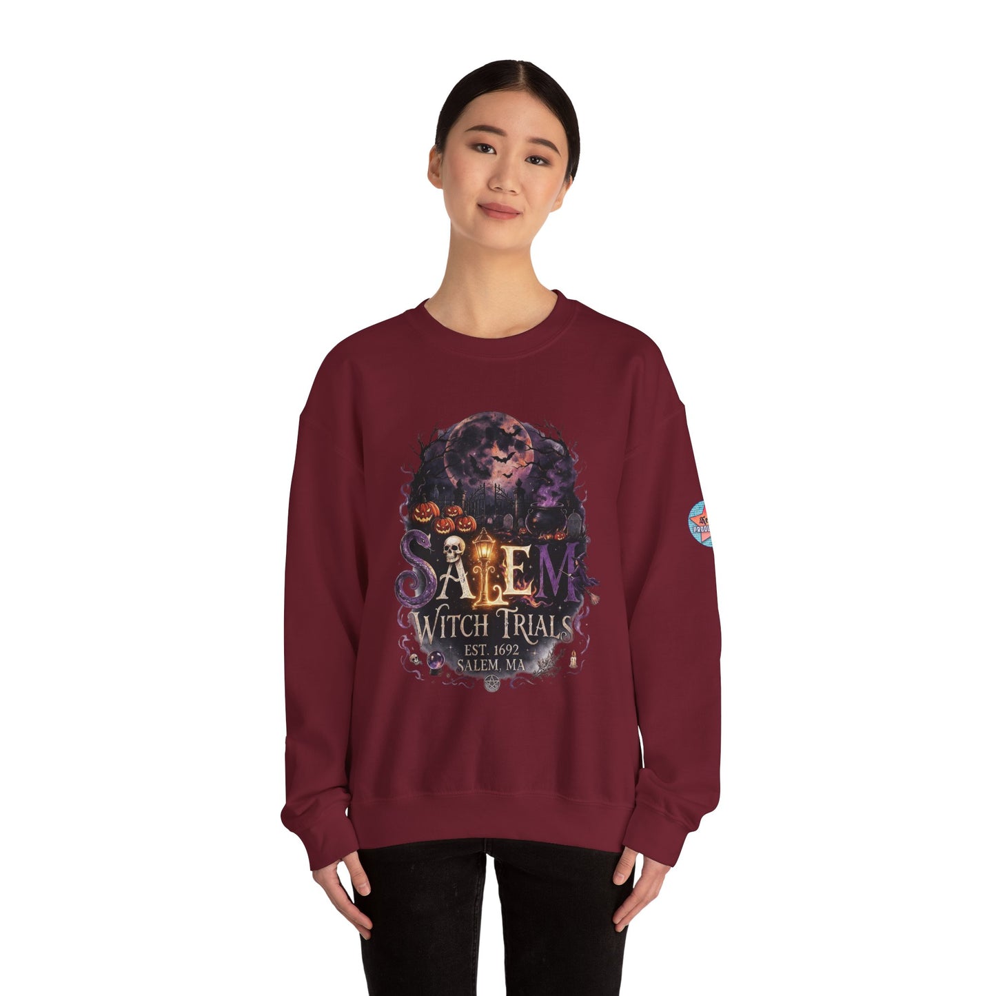 SALEM WITCH TRIALS Unisex Heavy Blend™ Crewneck Sweatshirt