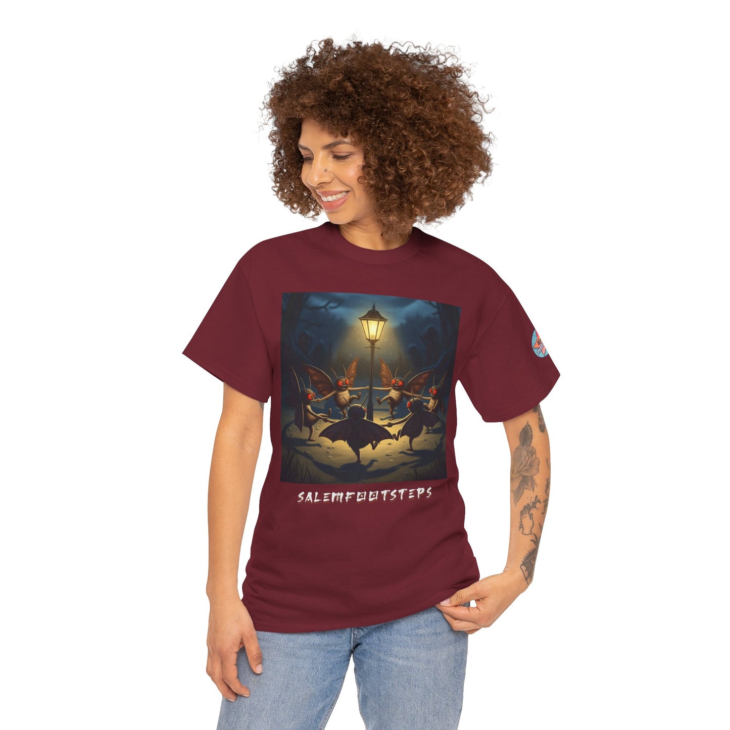 Mothman Lamp Celebration Tee (Mult Colors)