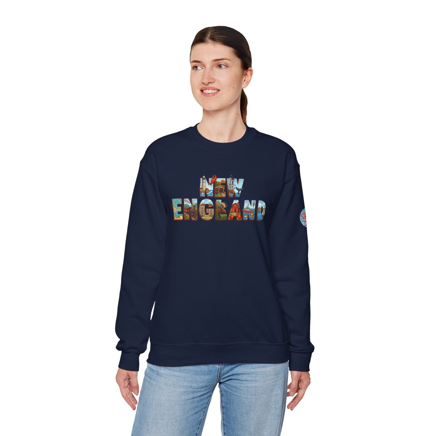 NEW ENGLAND Unisex Heavy Blend™ Crewneck Sweatshirt