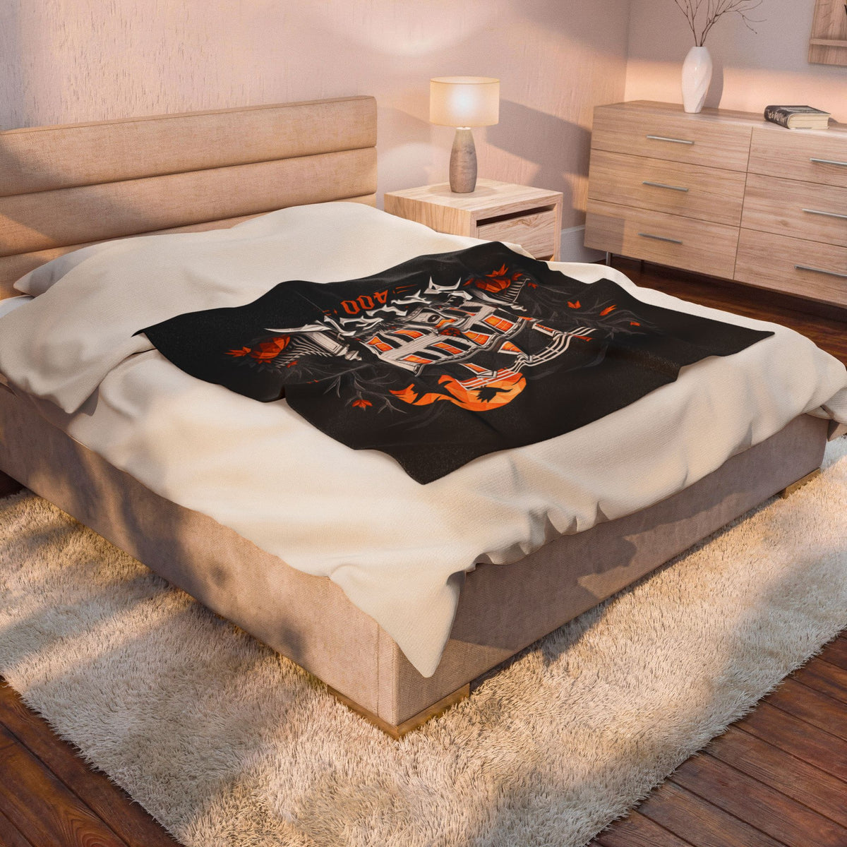Salem 400 Ropes Mansion - Velveteen Plush Blanket