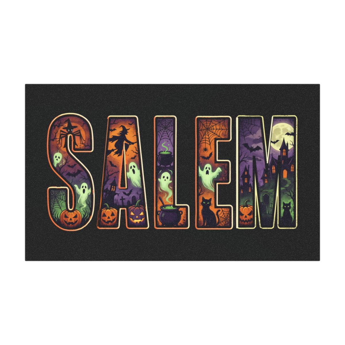 SALEM SPOOKY Car Magnets